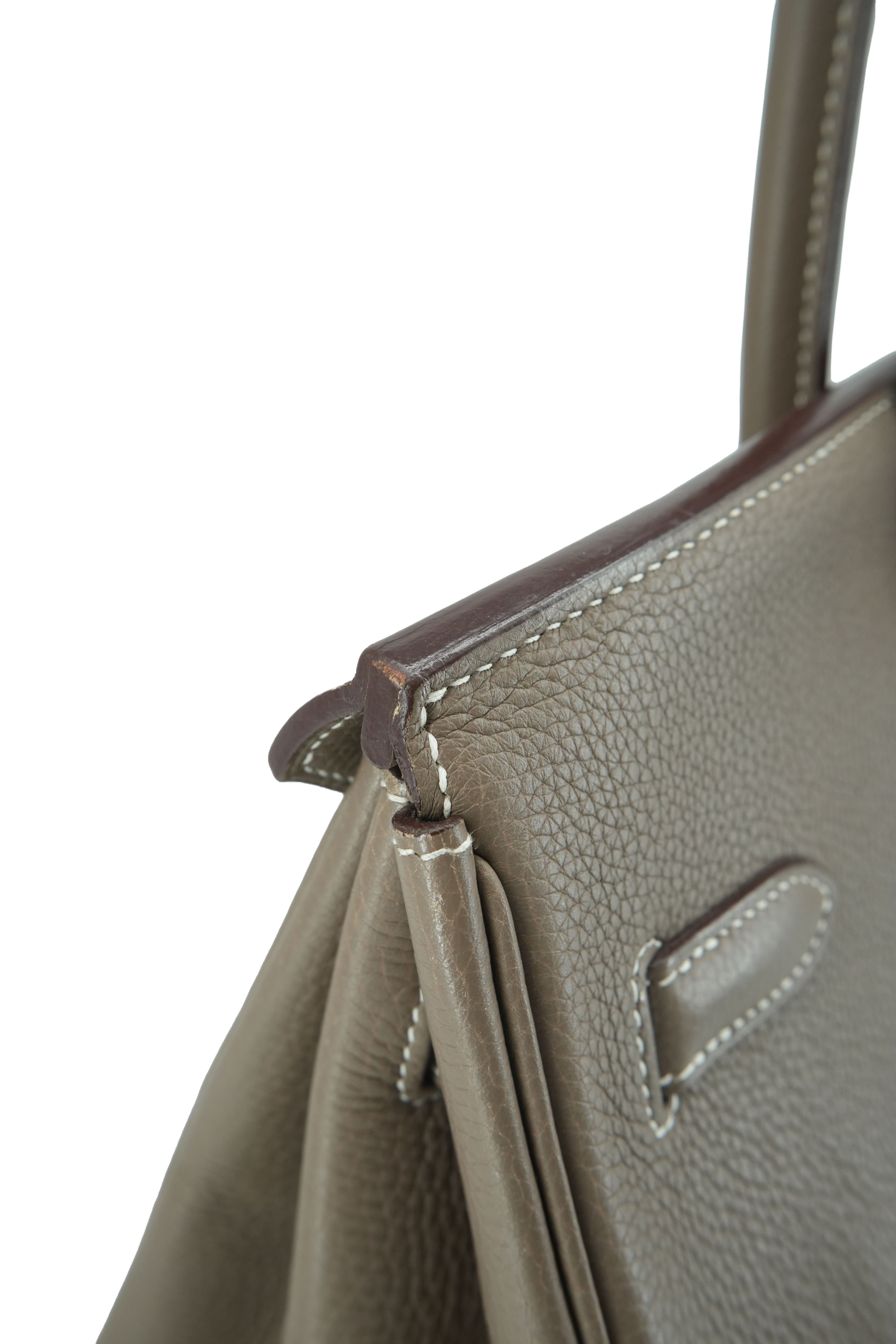 Hermès togo Birkin 35 Etoupe