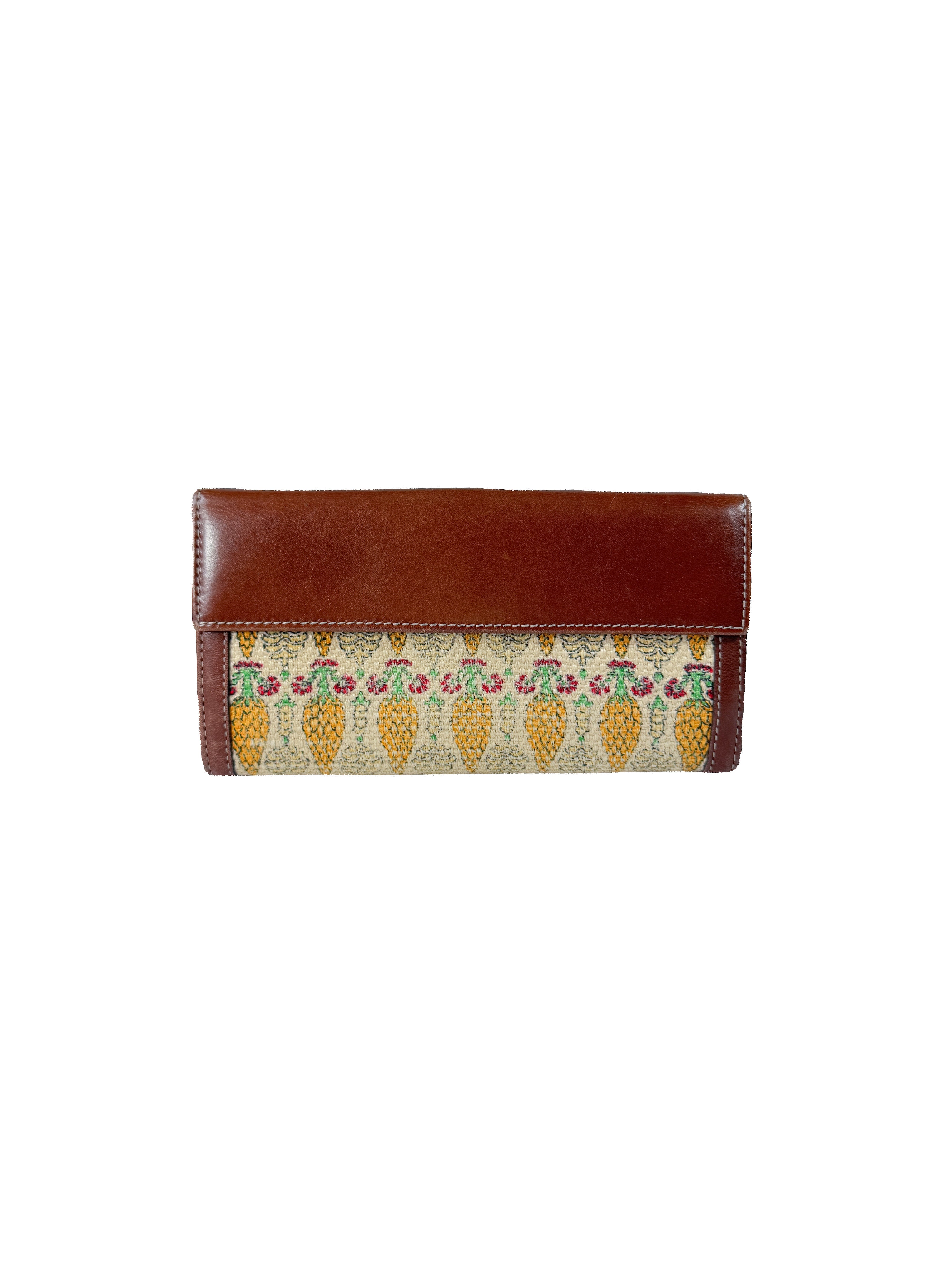 Gucci monogram Biba print pineapple wallet