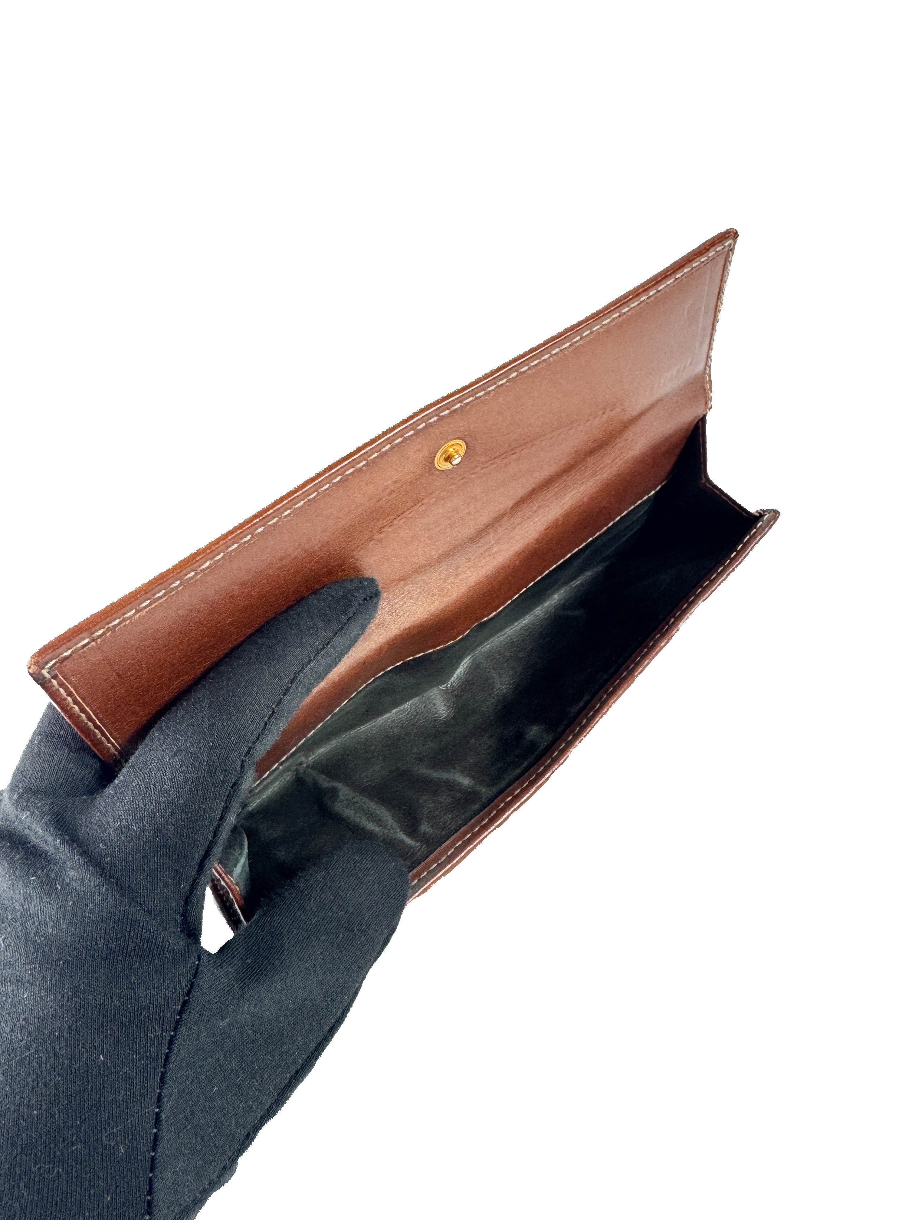 Gucci monogram Biba print pineapple wallet