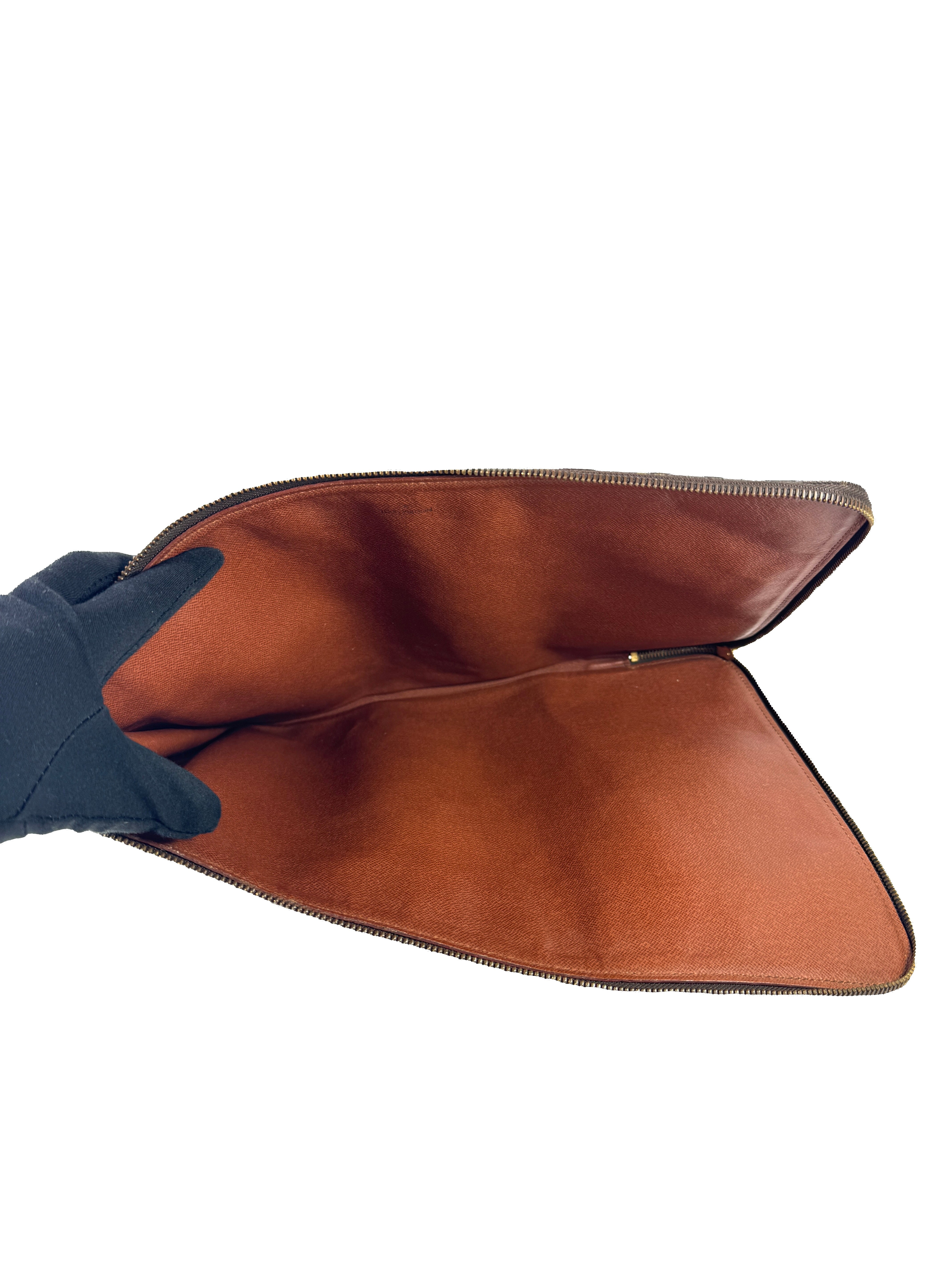 Louis Vuitton monogram porte documents case TH1910