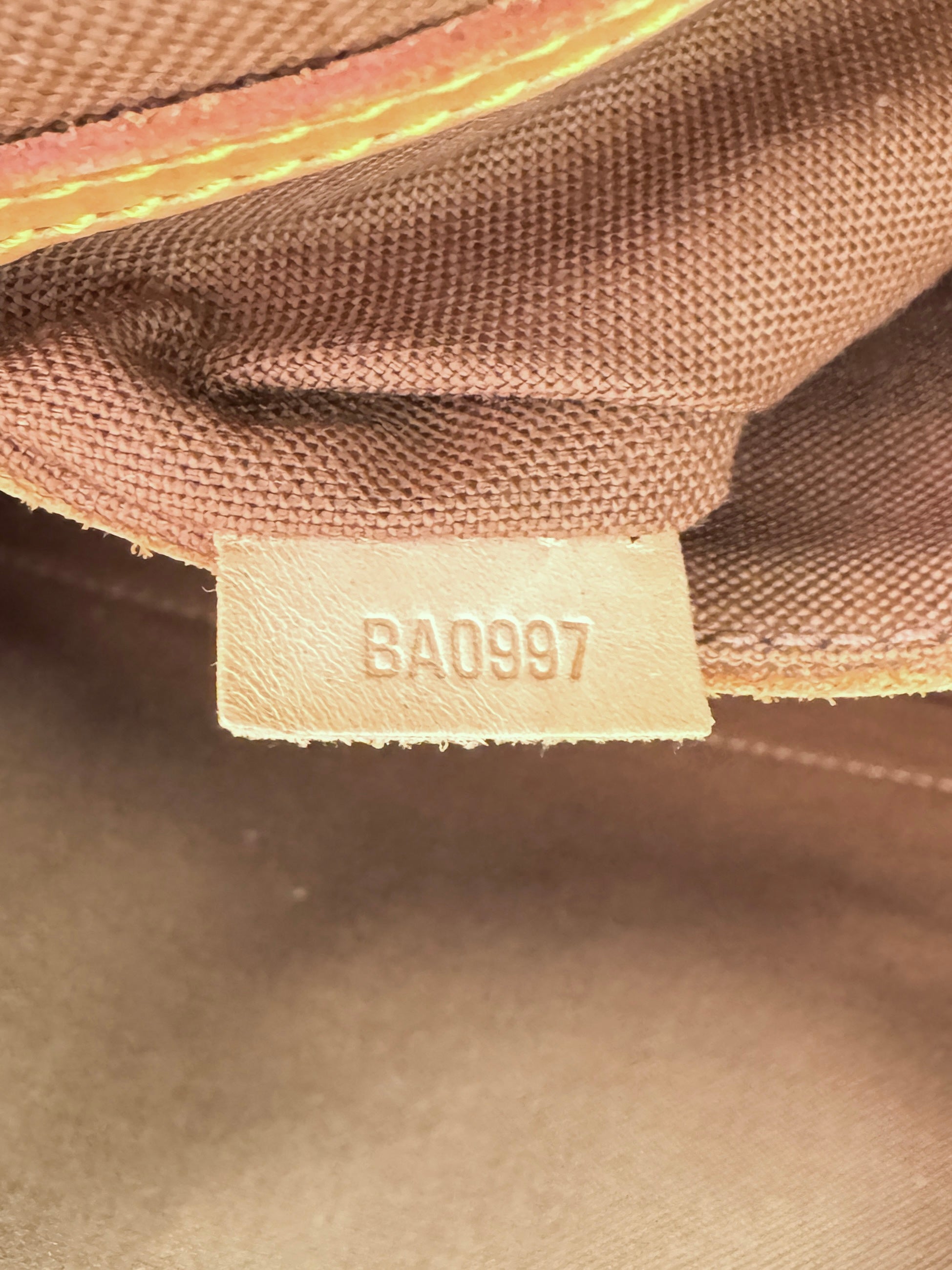 Louis Vuitton monogram Alma BA0997