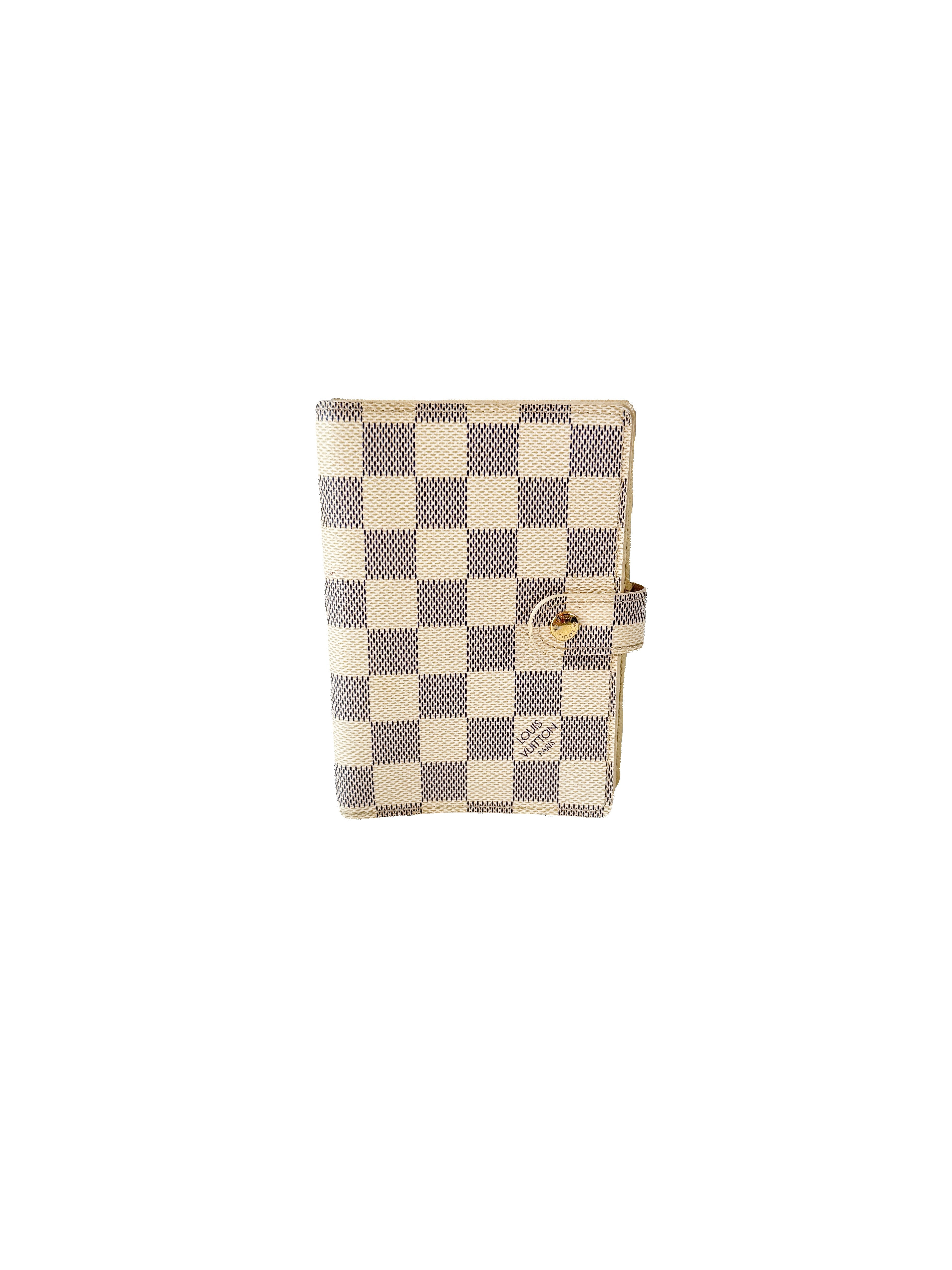 Louis Vuitton damier azur agenda PM CA5007