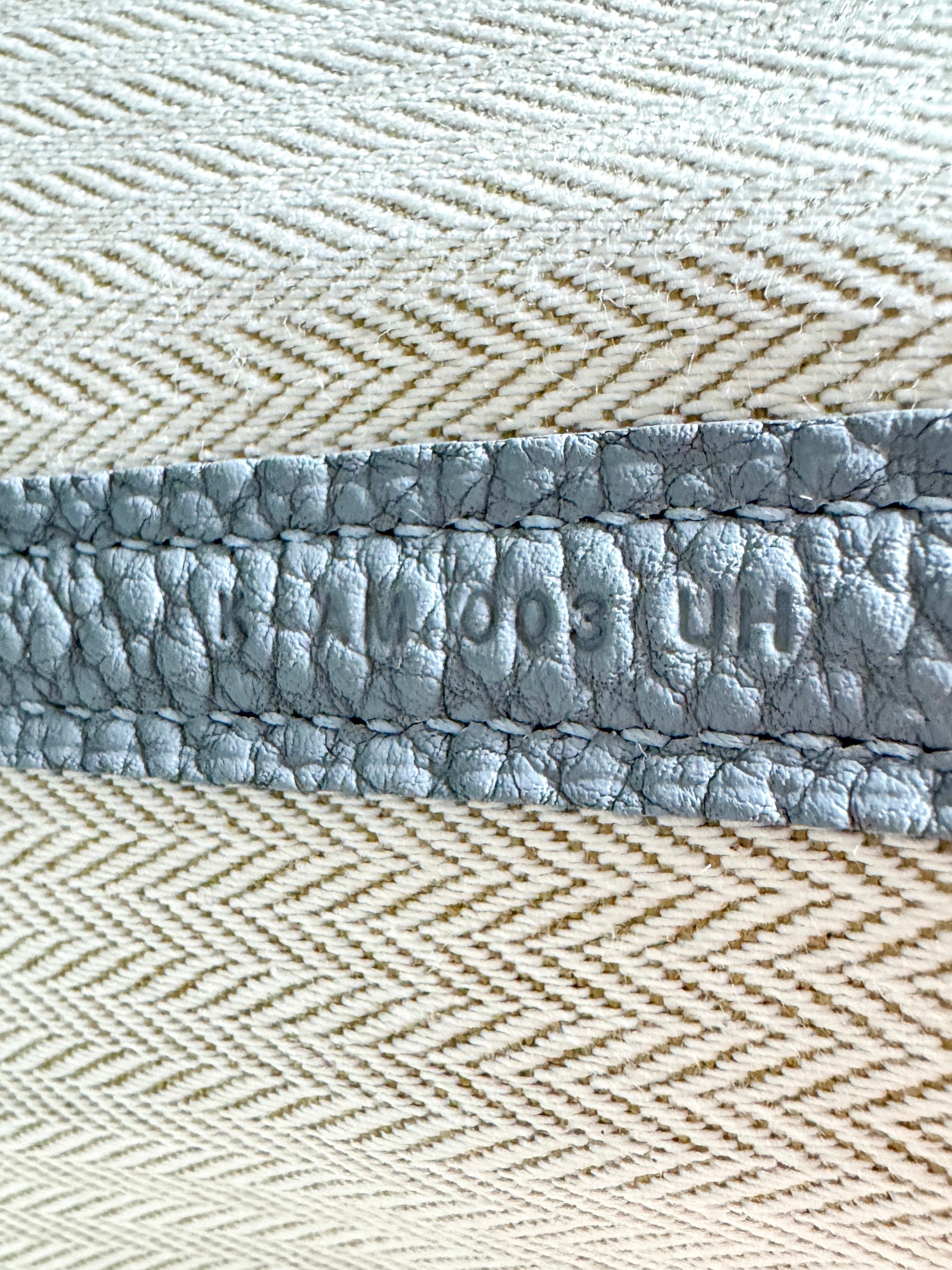 Hermès 2025 Gris Pantin Garden Party 36 K stamp NEW