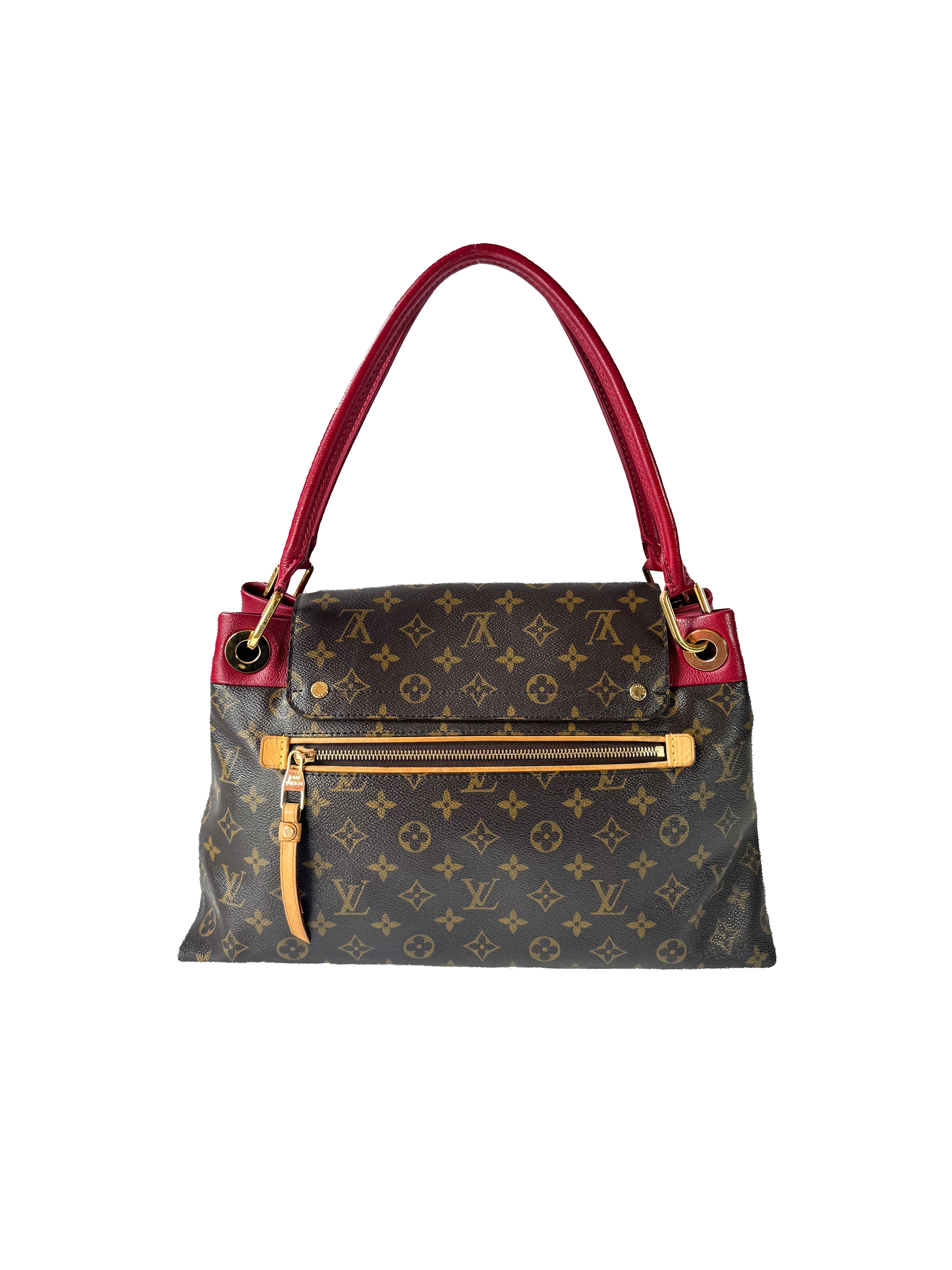 Louis Vuitton monogram red Olympe shoulder bag SP3192