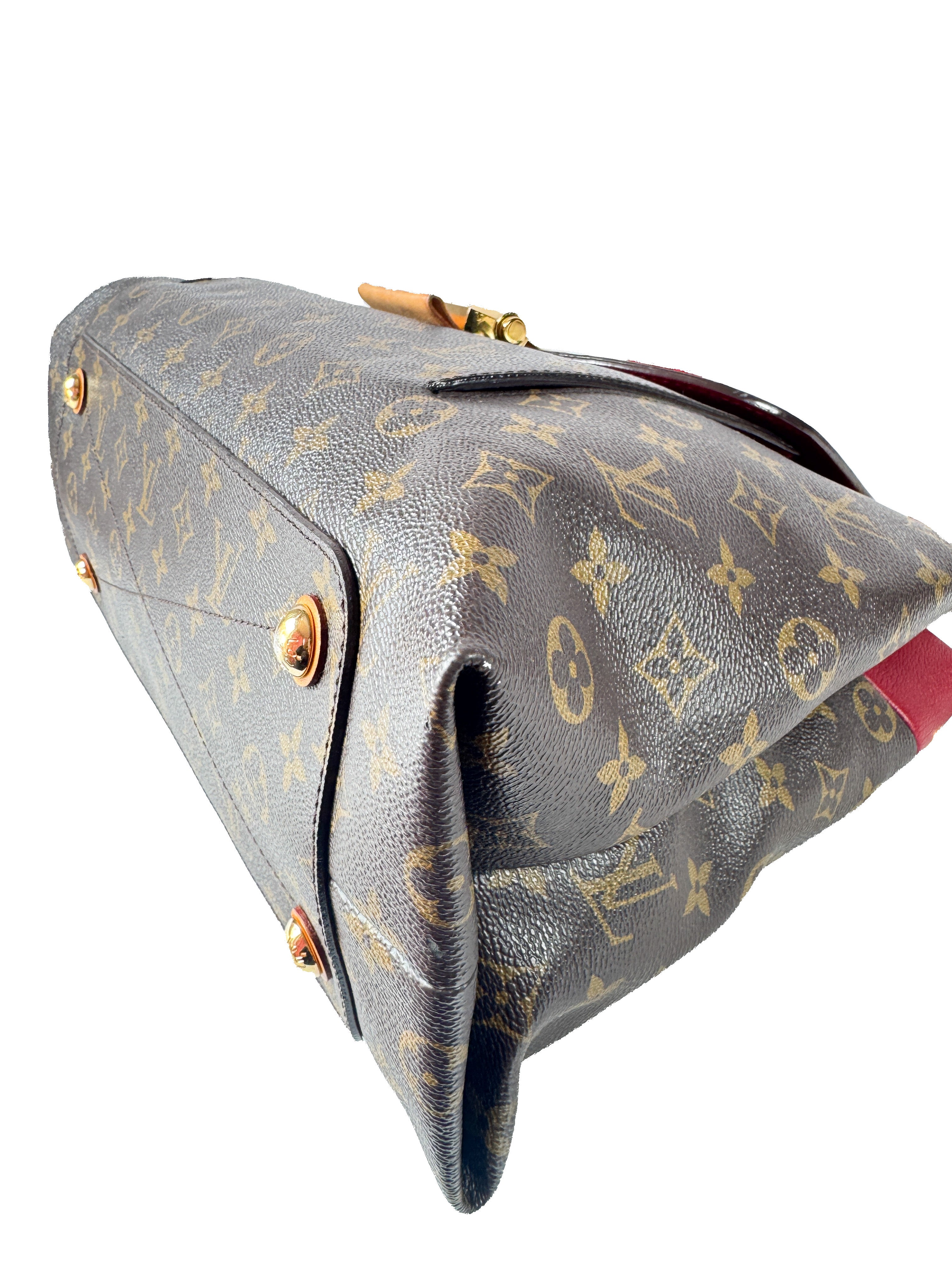 Louis Vuitton monogram red Olympe shoulder bag SP3192