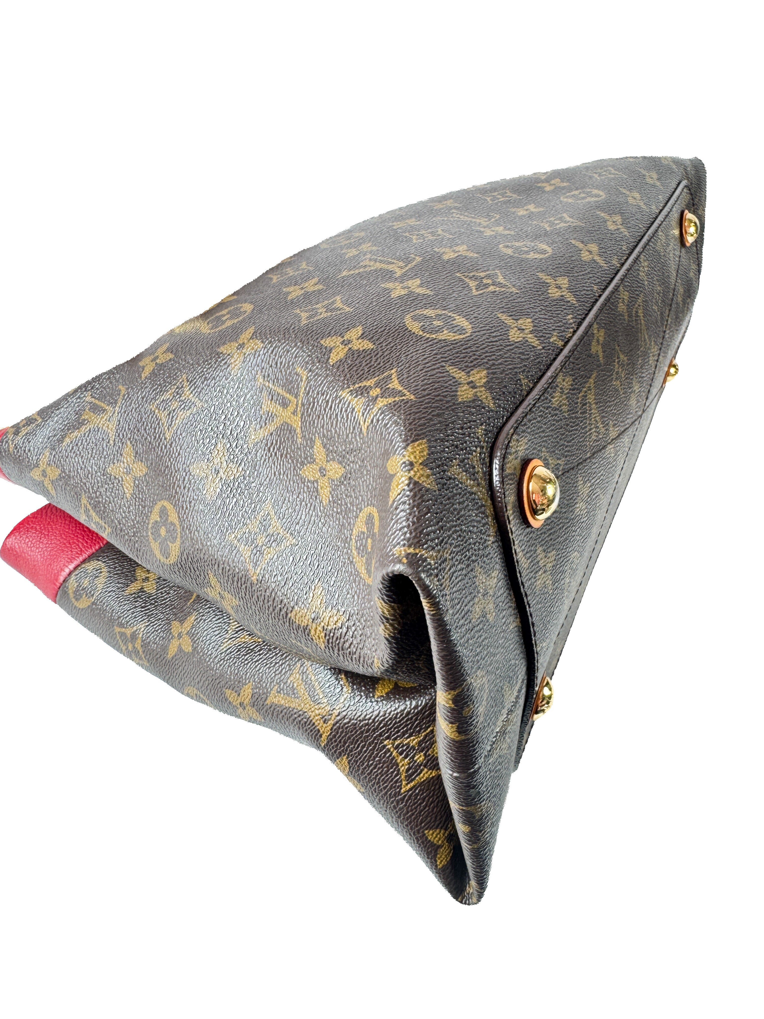 Louis Vuitton monogram red Olympe shoulder bag SP3192