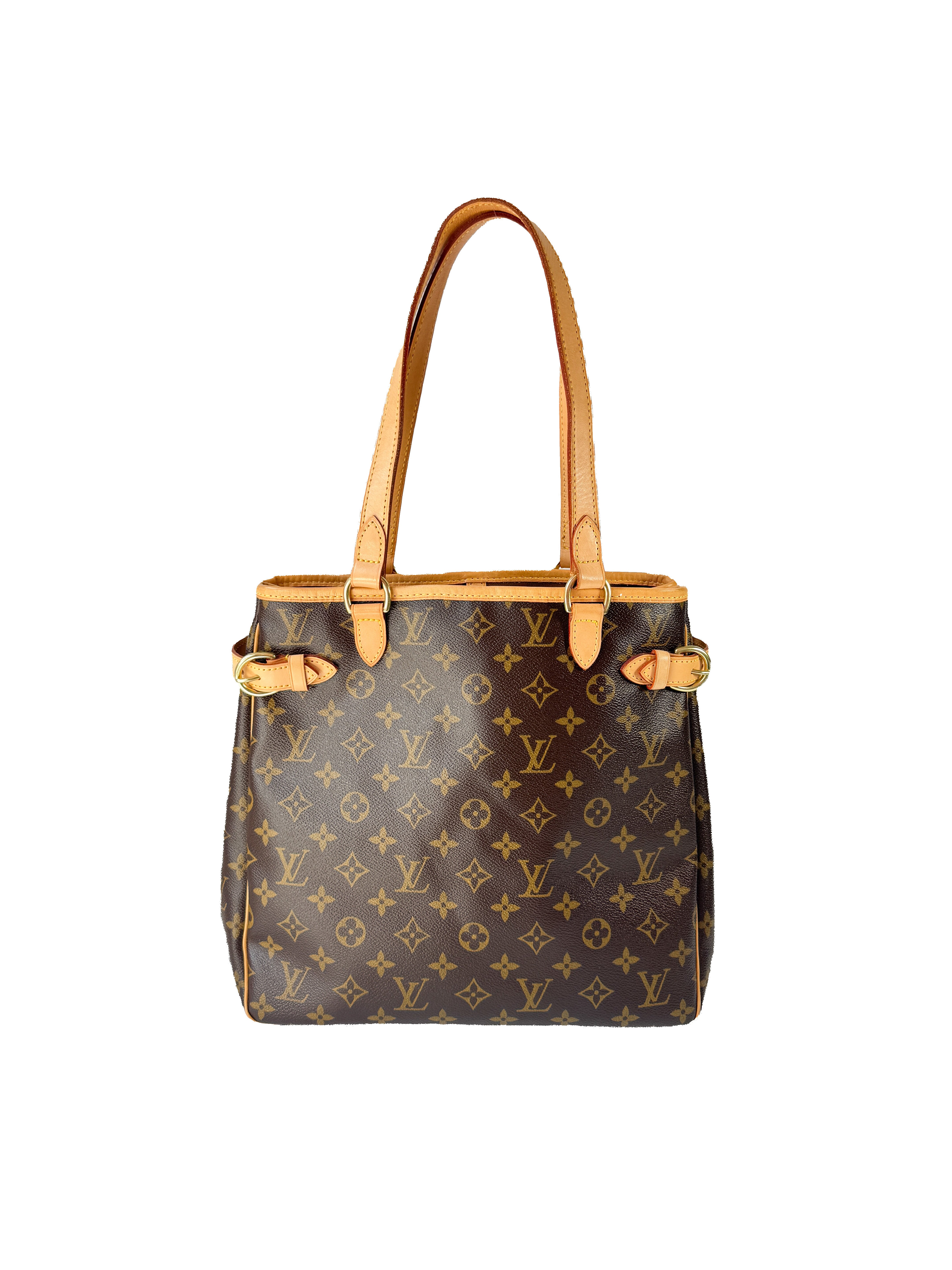 Louis Vuitton Batignolles Handbag Monogram Canvas Vertical SD1025