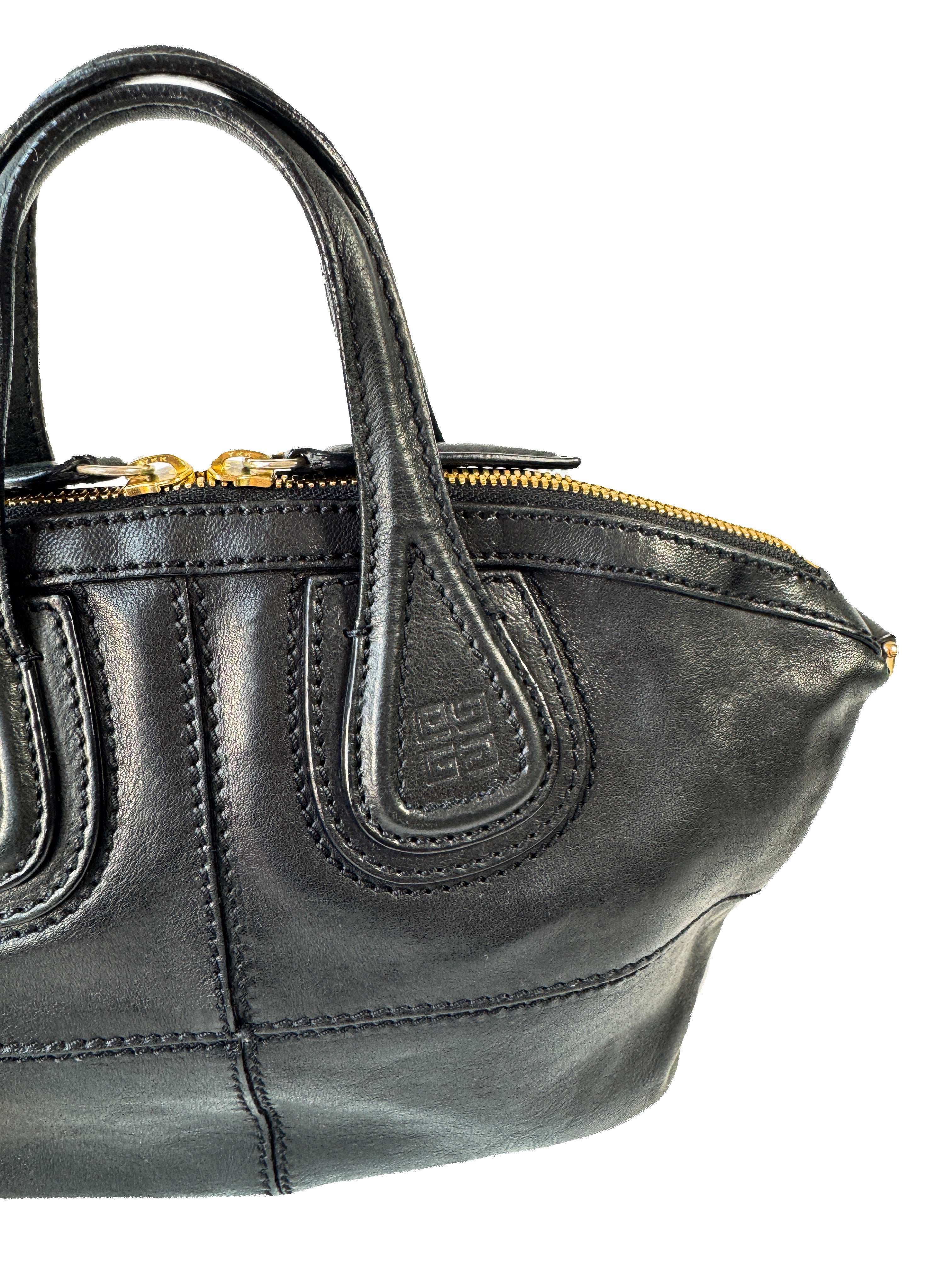 Givenchy black mini Nightingale bag MA0162