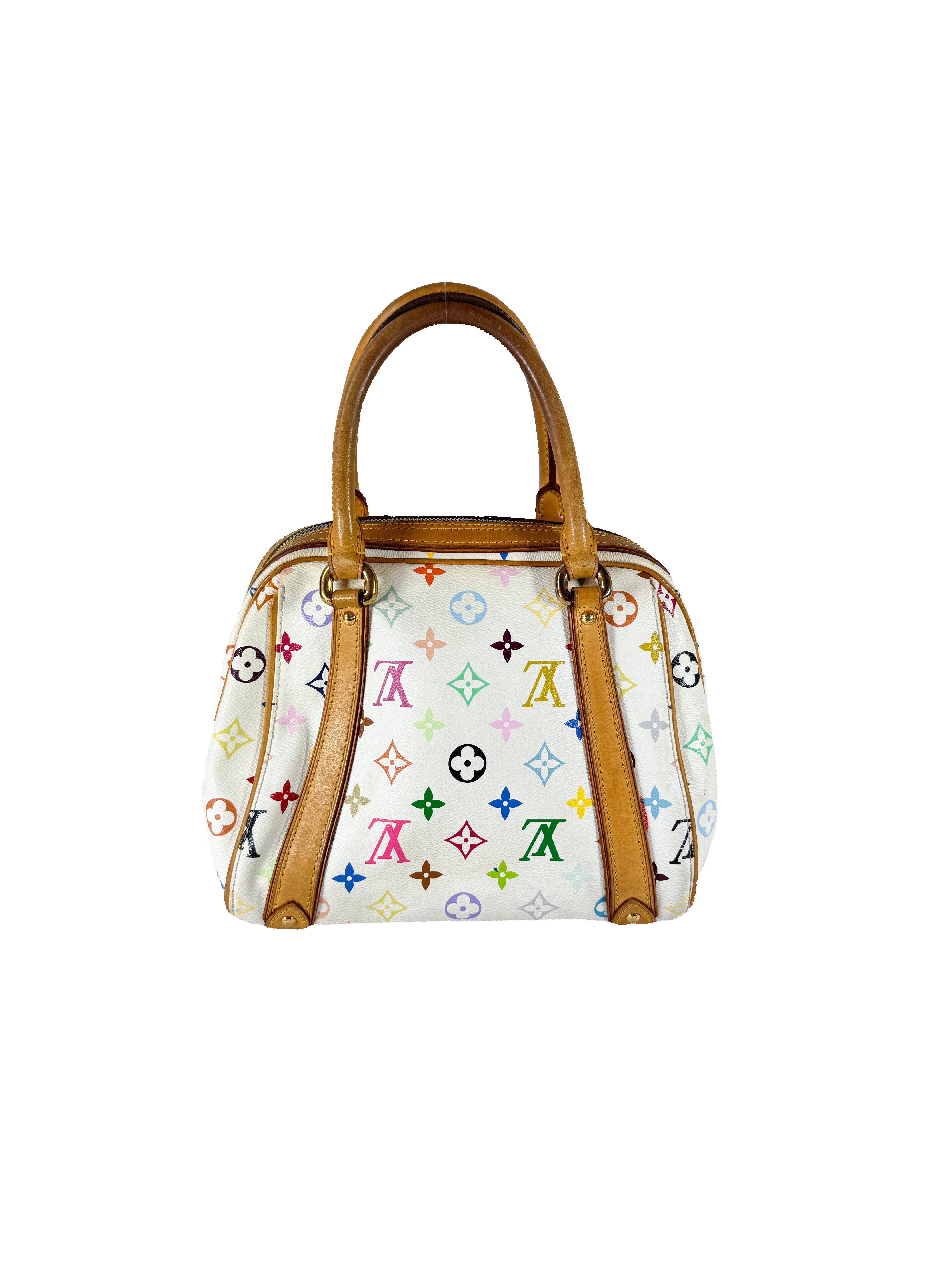Louis Vuitton white multicolor Priscilla SP0056