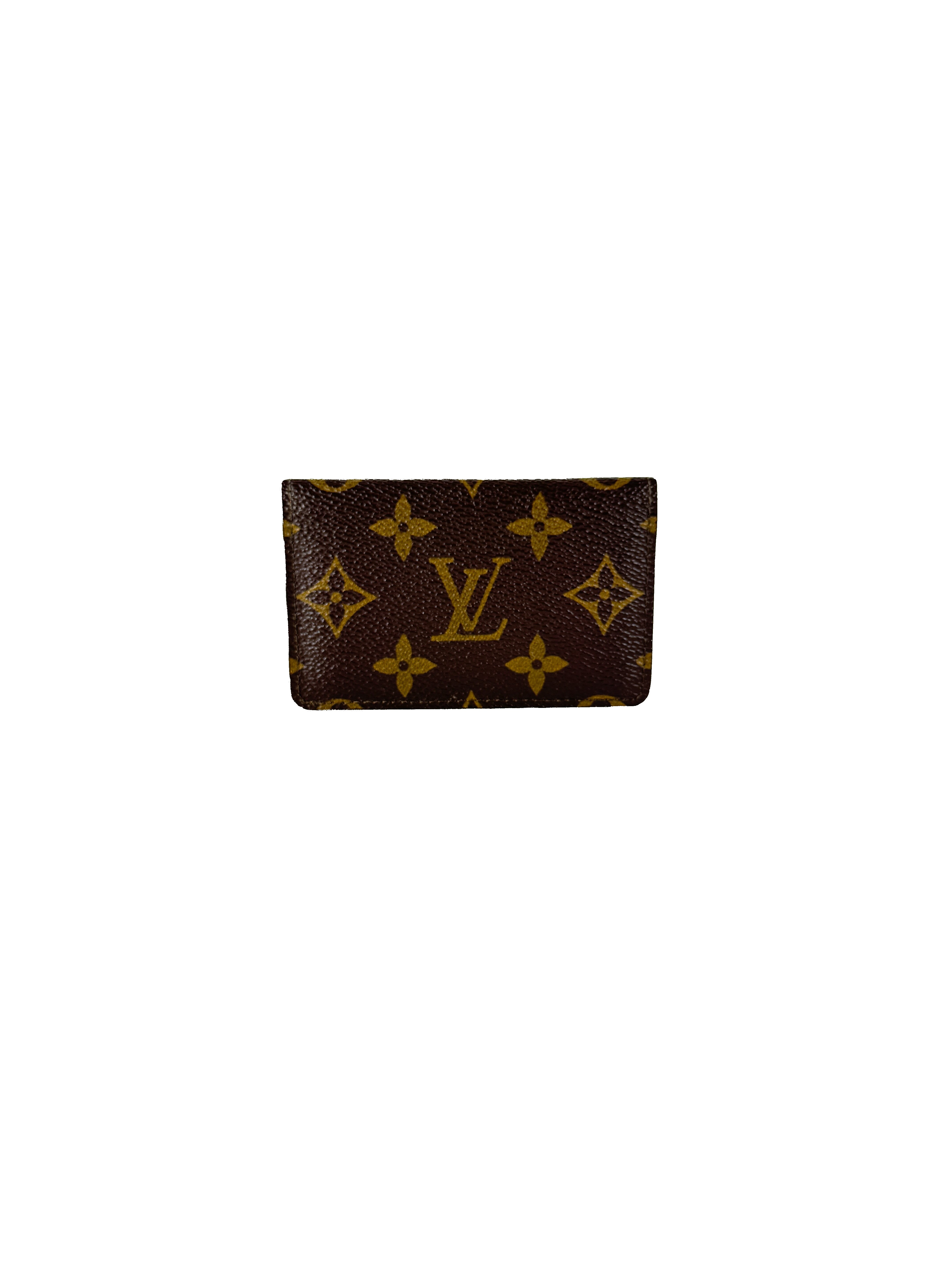 Louis Vuitton monogram card holder wallet 8902 PA