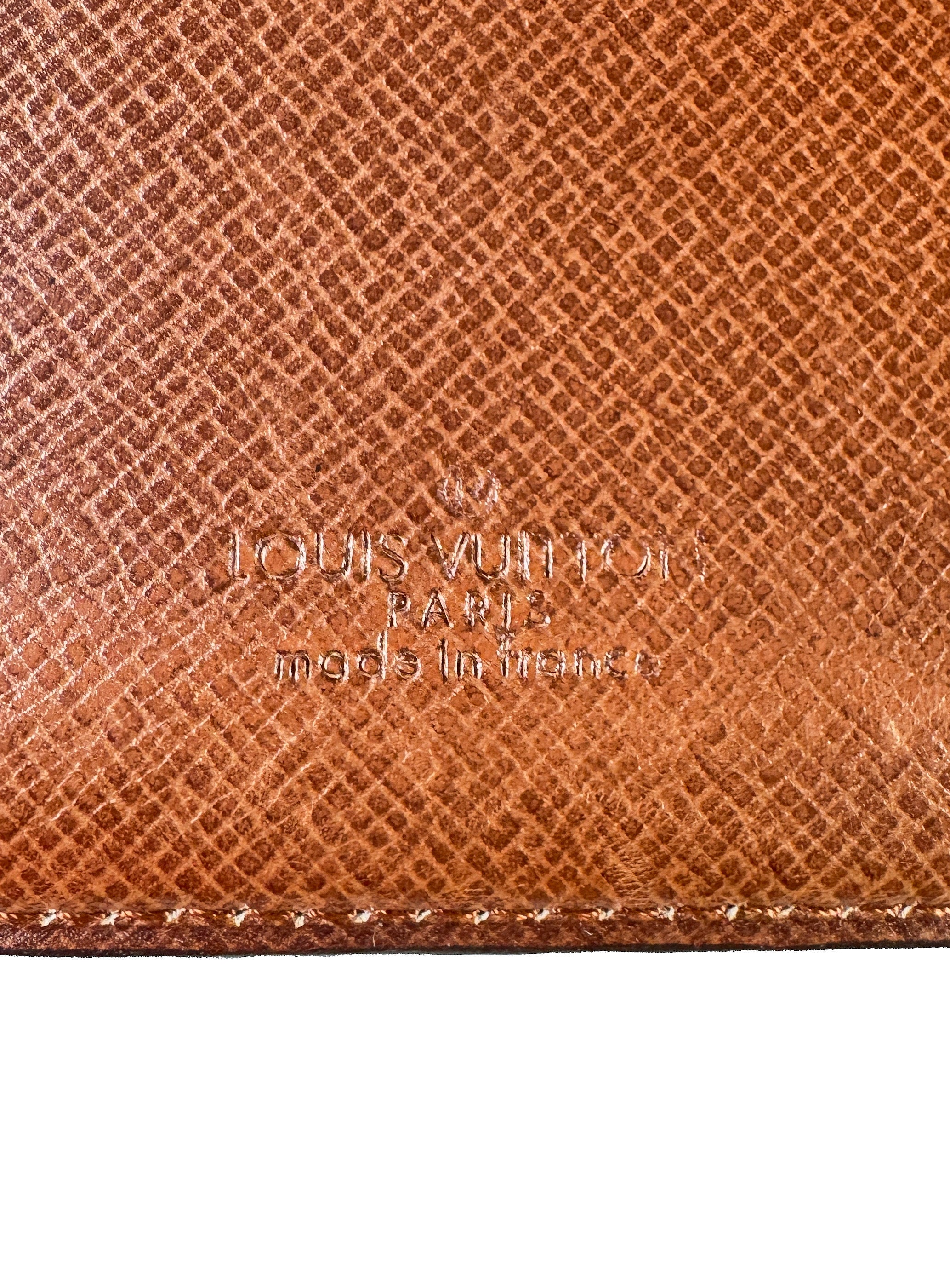 Louis Vuitton monogram card holder wallet 8902 PA