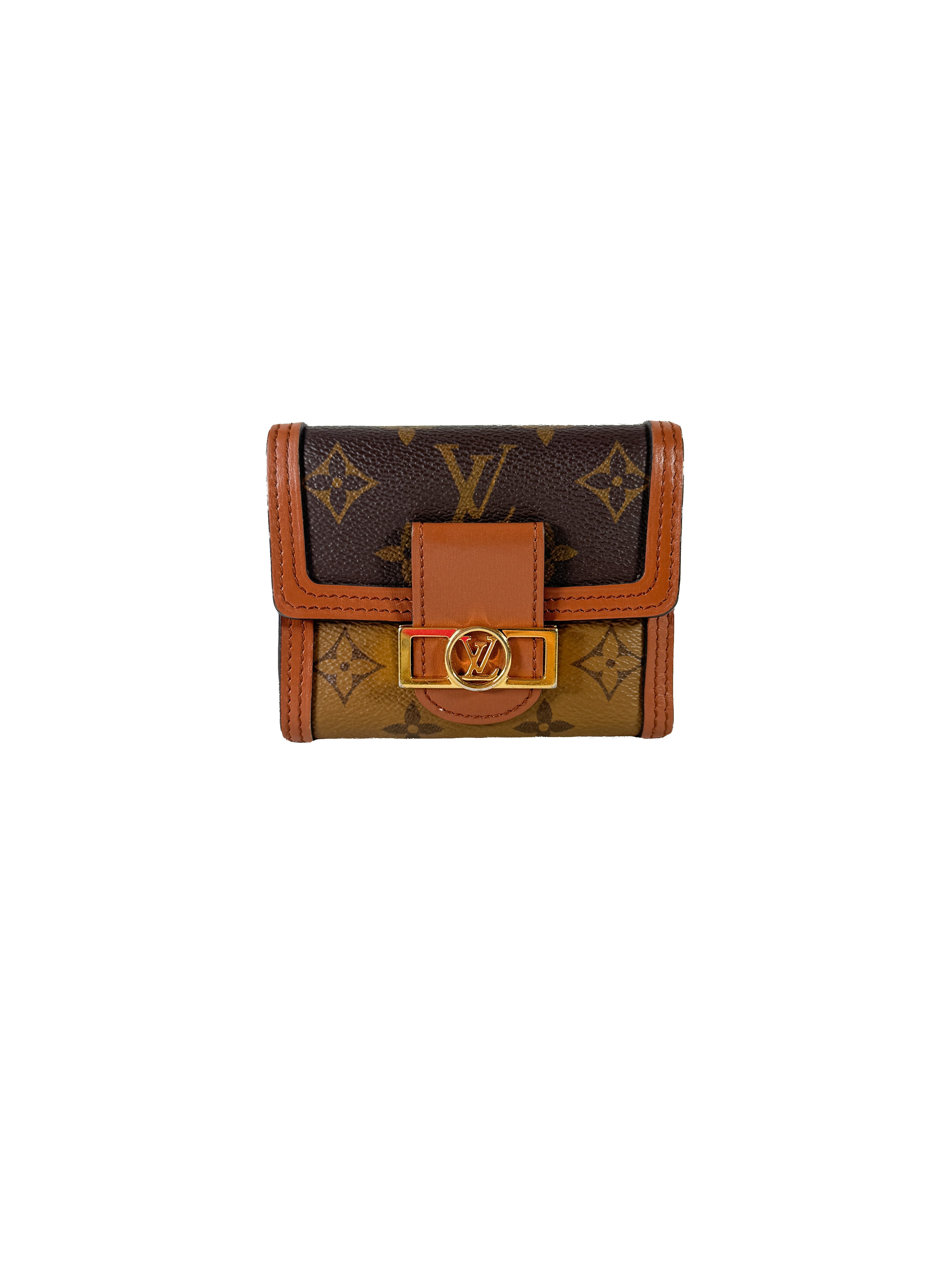 Louis Vuitton monogram Dauphine wallet NFC