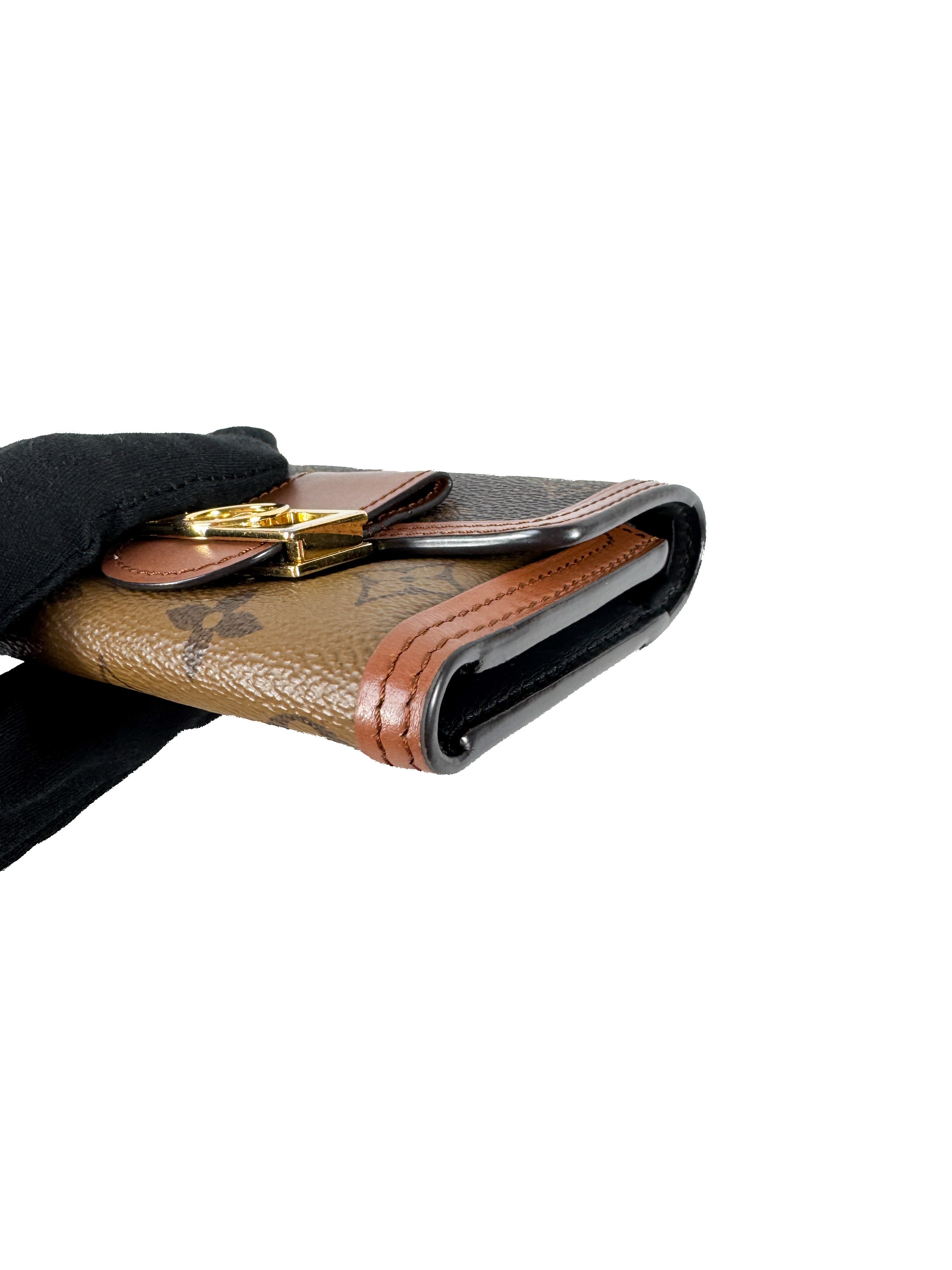 Louis Vuitton monogram Dauphine wallet NFC