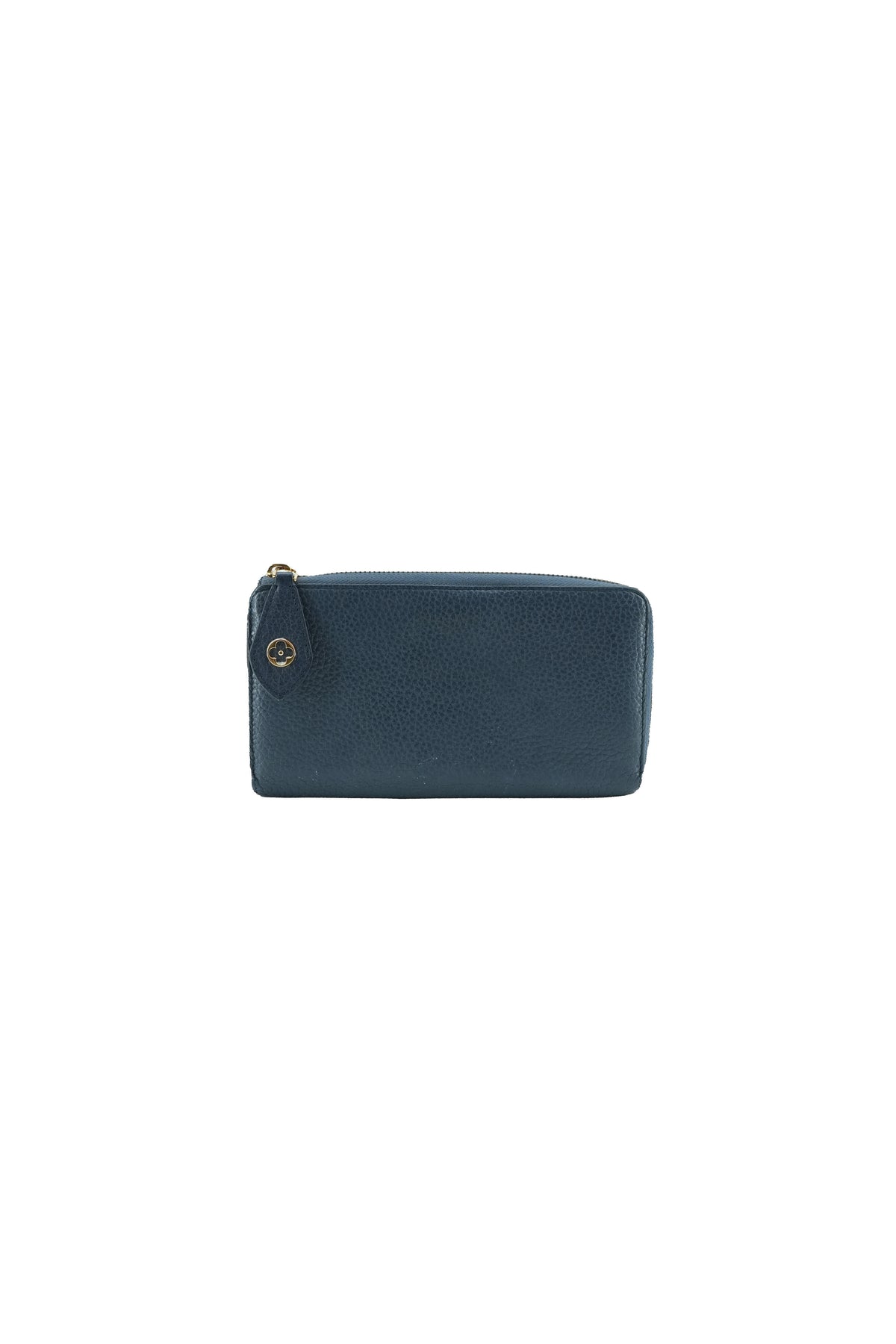 Louis Vuitton navy leather Comet Tresor wallet MI3280