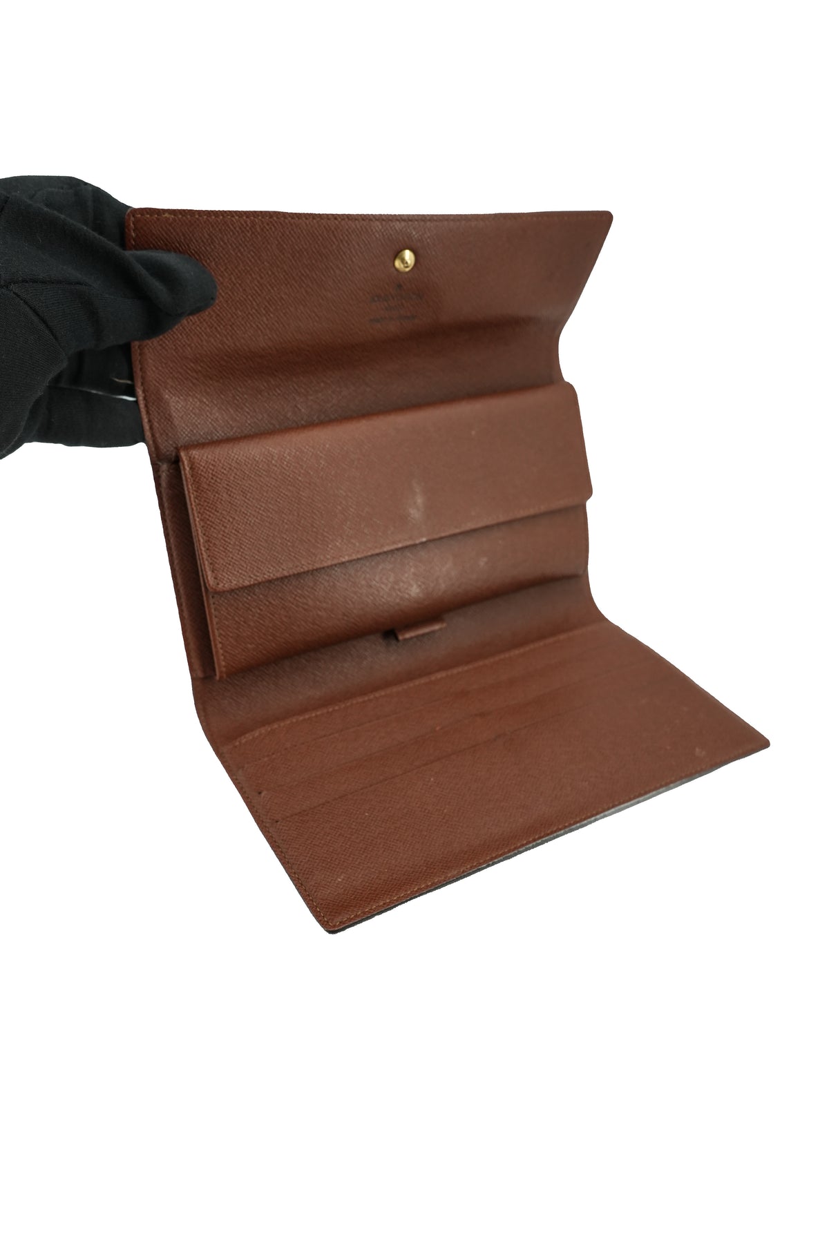 Louis Vuitton vintage monogram international wallet TH0981