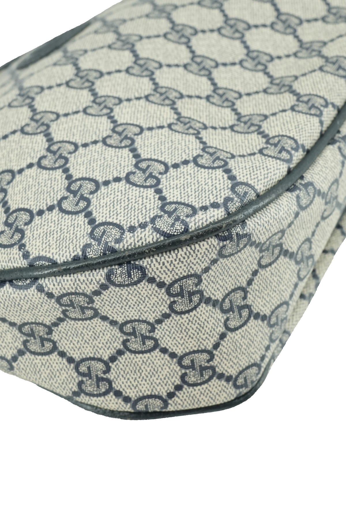 Gucci navy Sherry line vintage crossbody 007/256/0018
