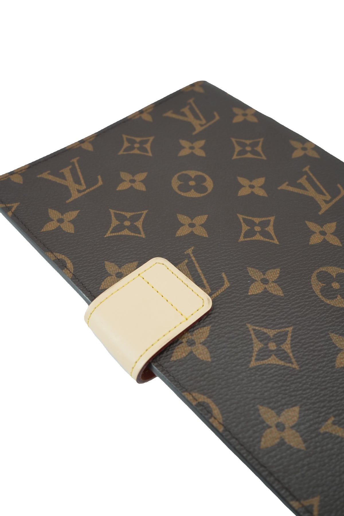 Louis Vuitton monogram red Paul MM notebook cover