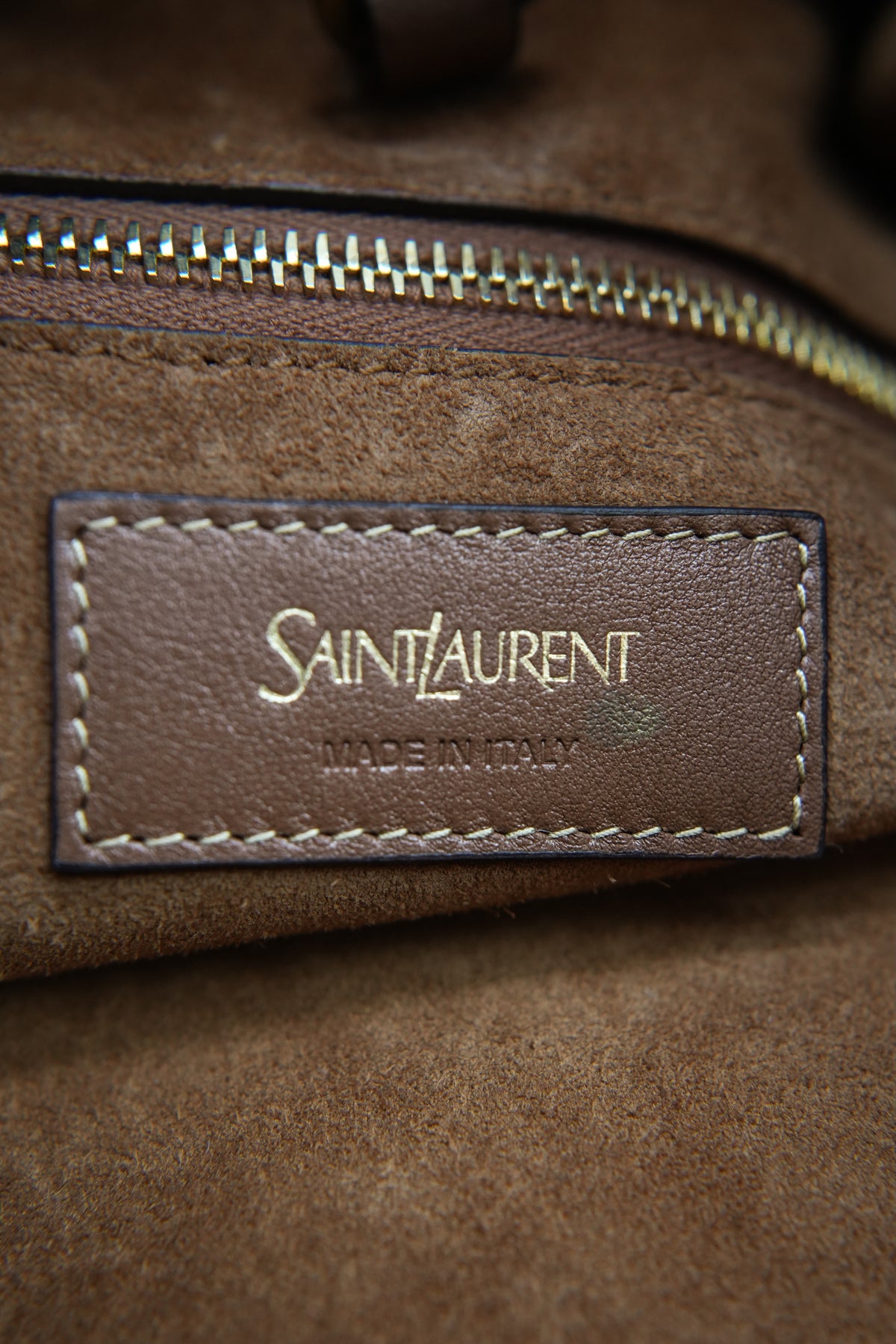 Saint Laurent Y brown tote ARS833160-0425
