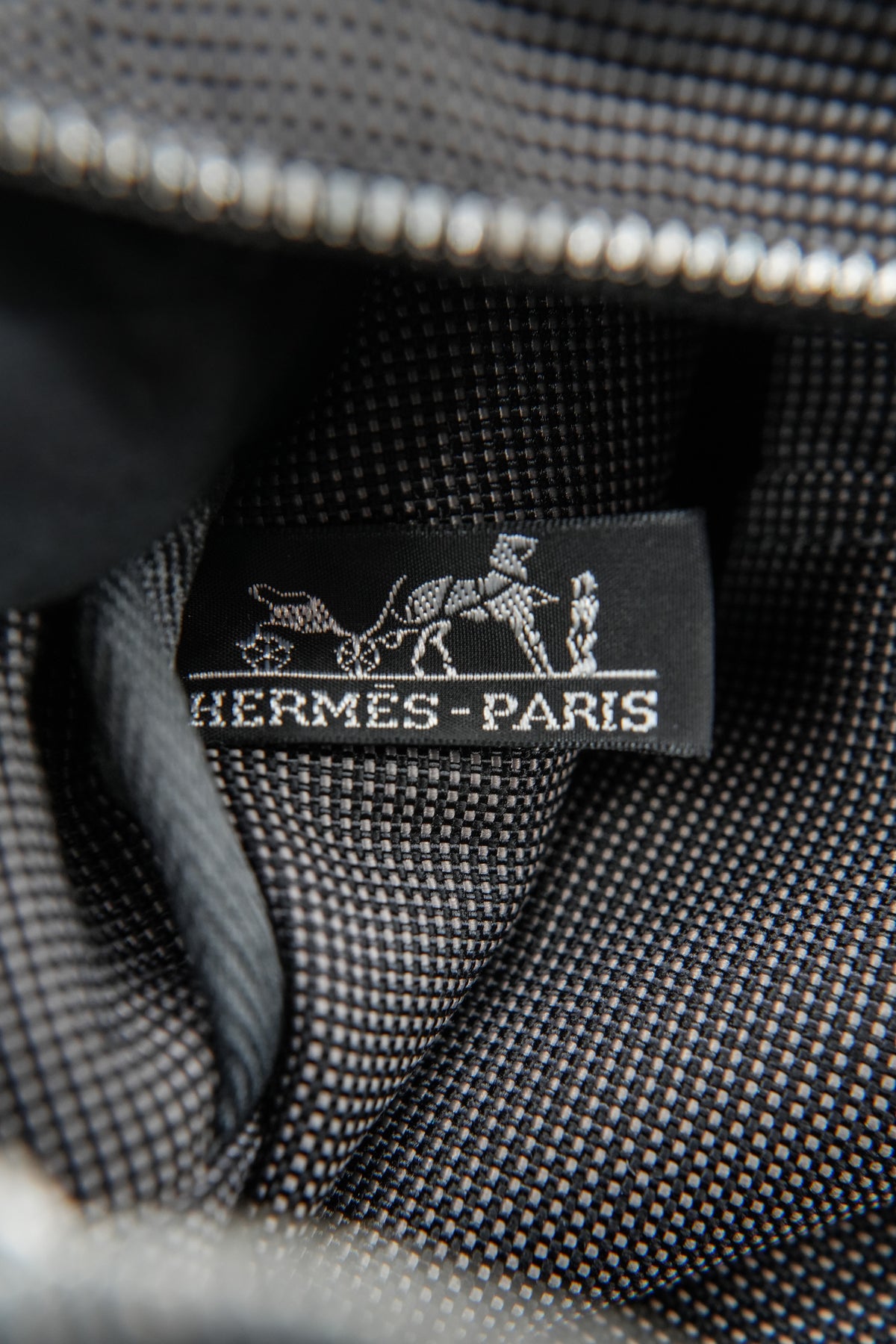 Hermès gray Herline tote MM