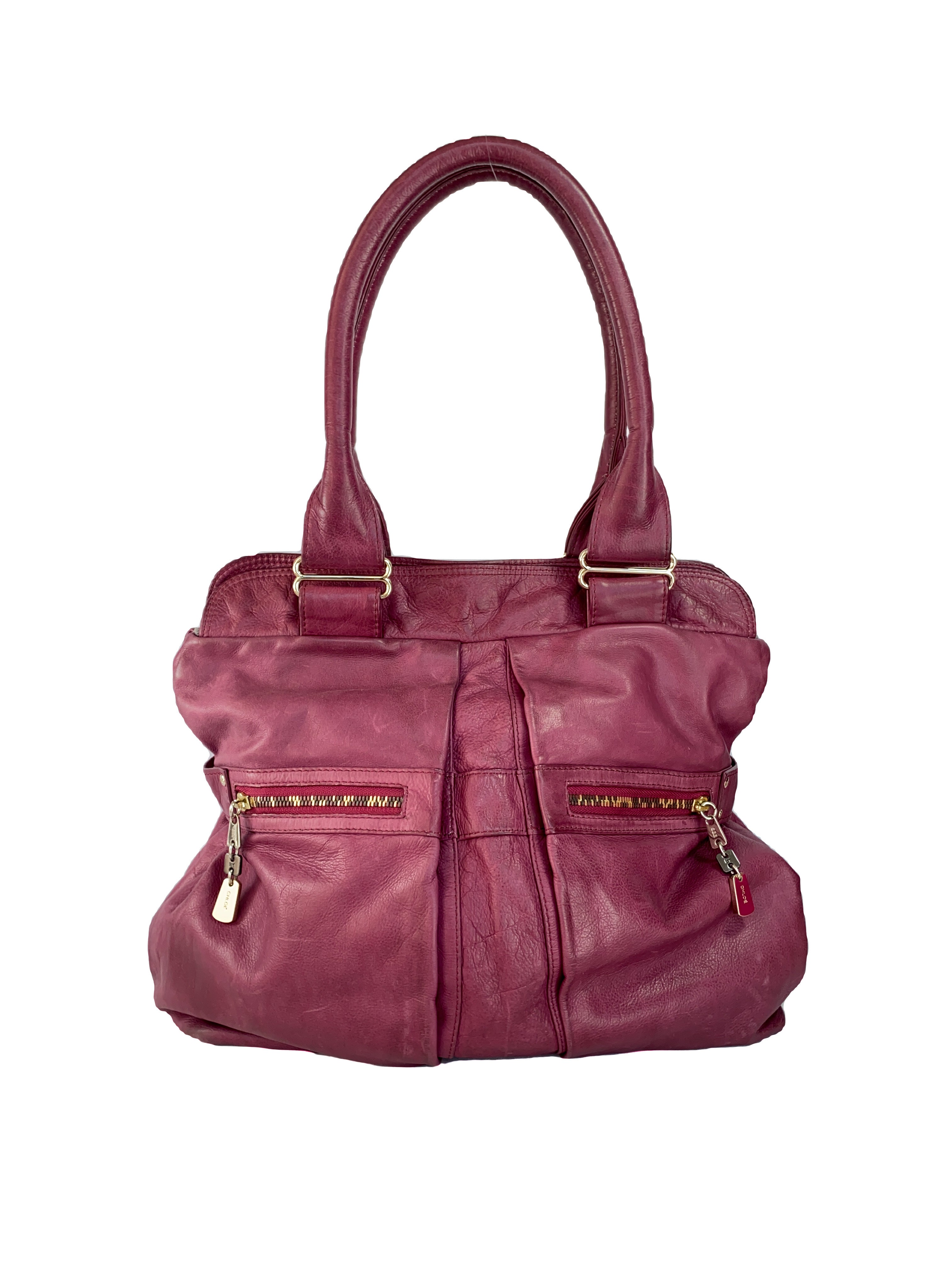 See by Chloe purple leather bag