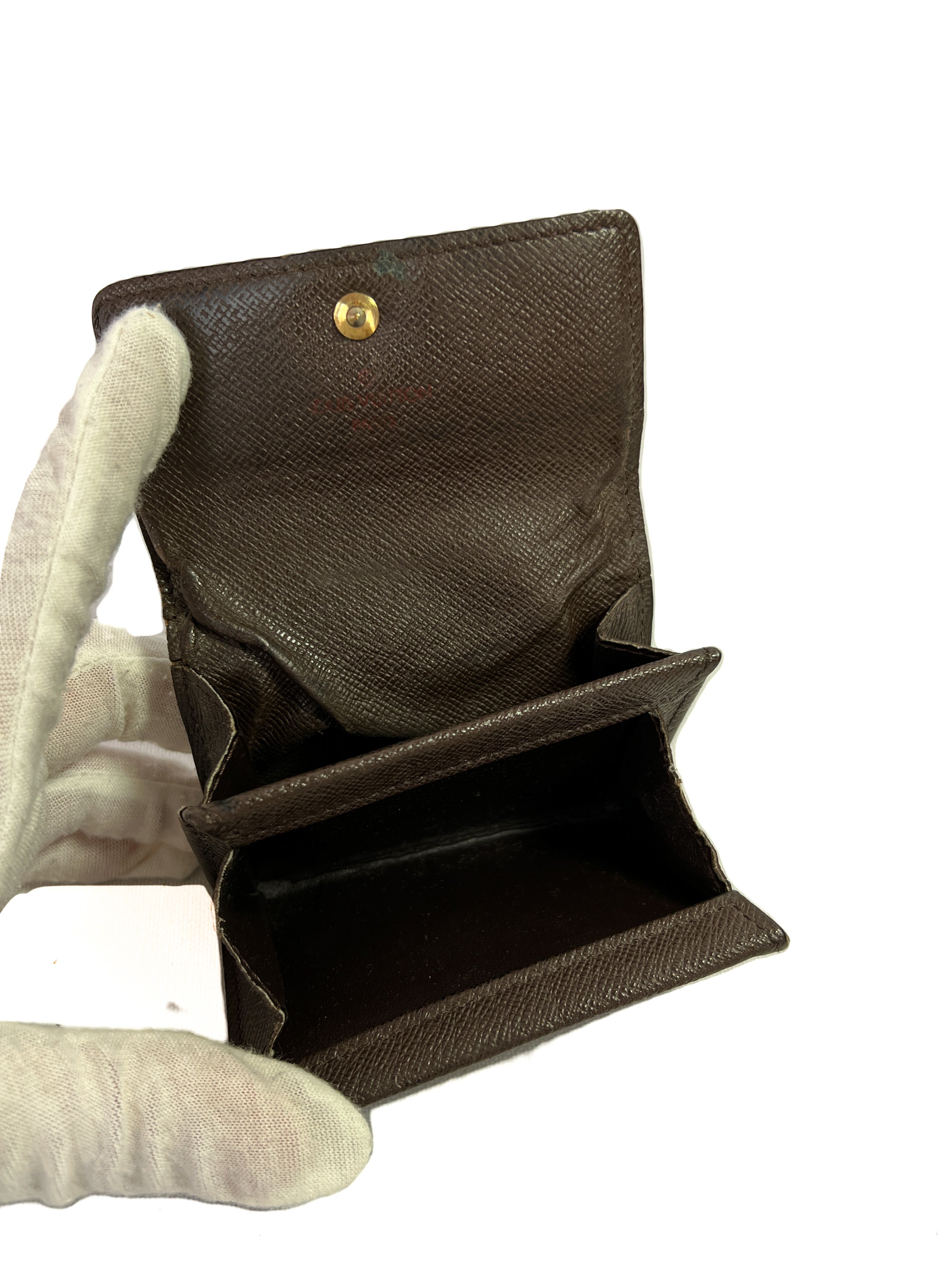 Louis Vuitton damier ebene mini wallet