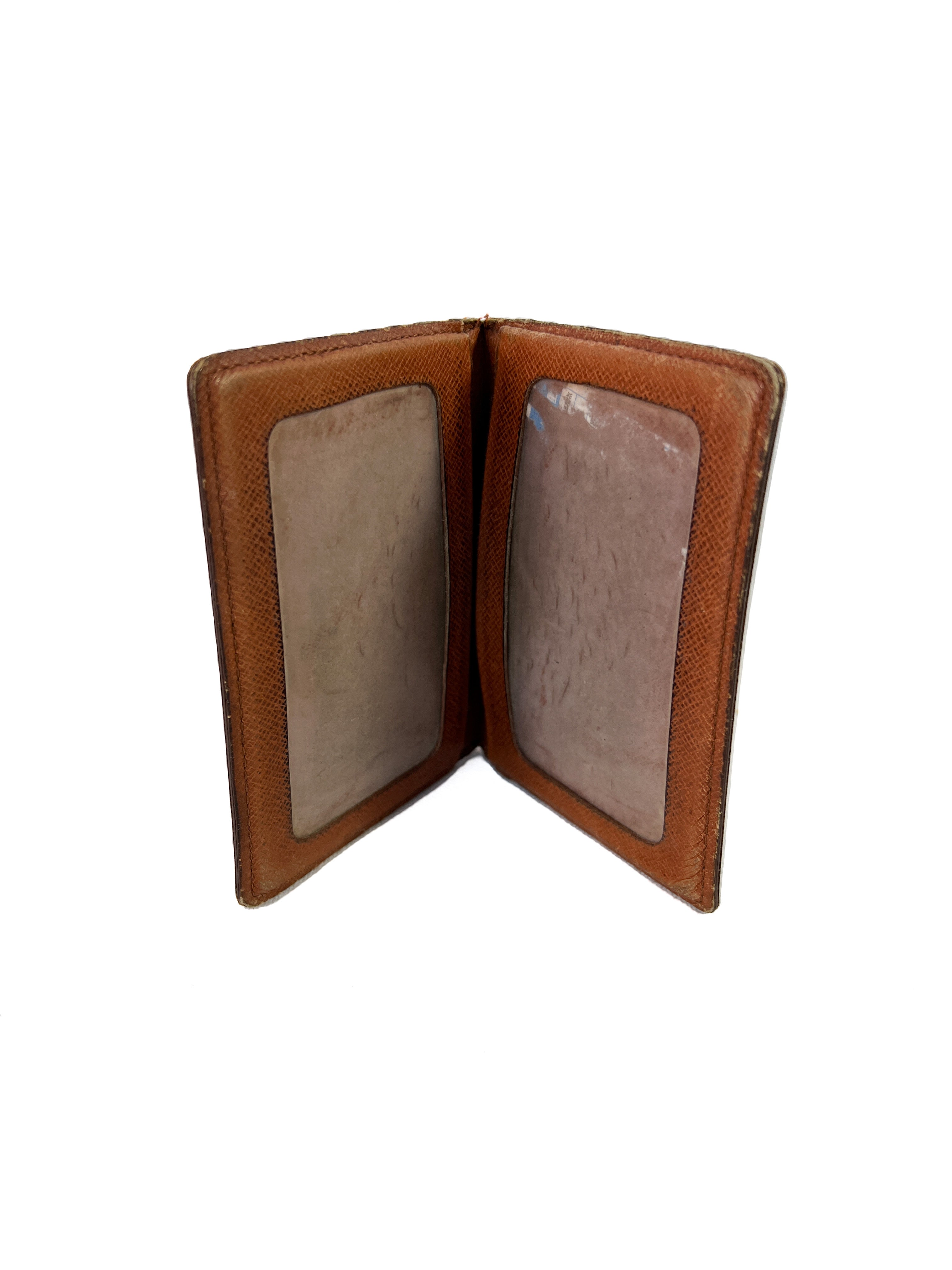 Louis Vuitton monogram vintage bifold card wallet