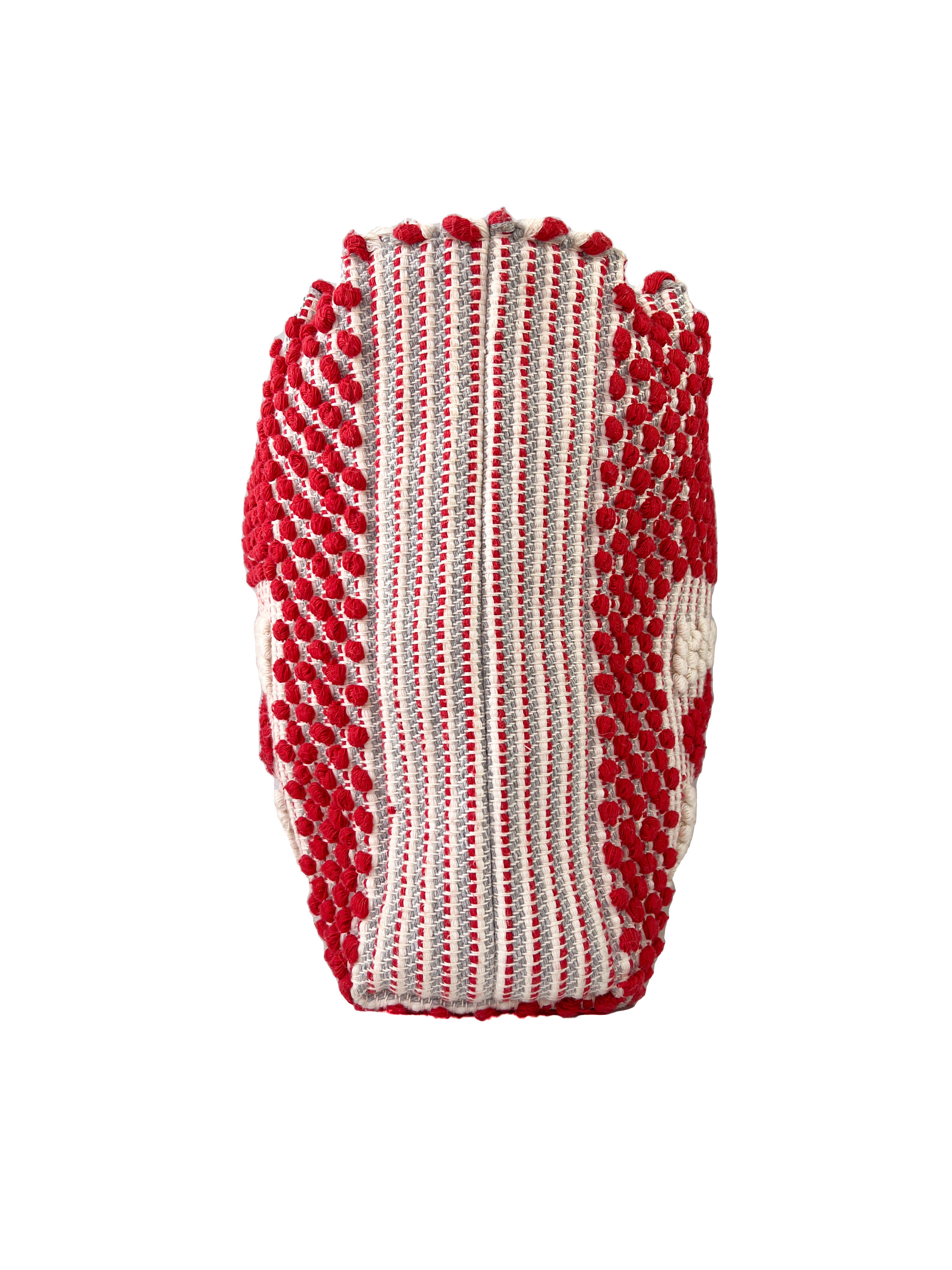 Antonello red, white, and blue tote