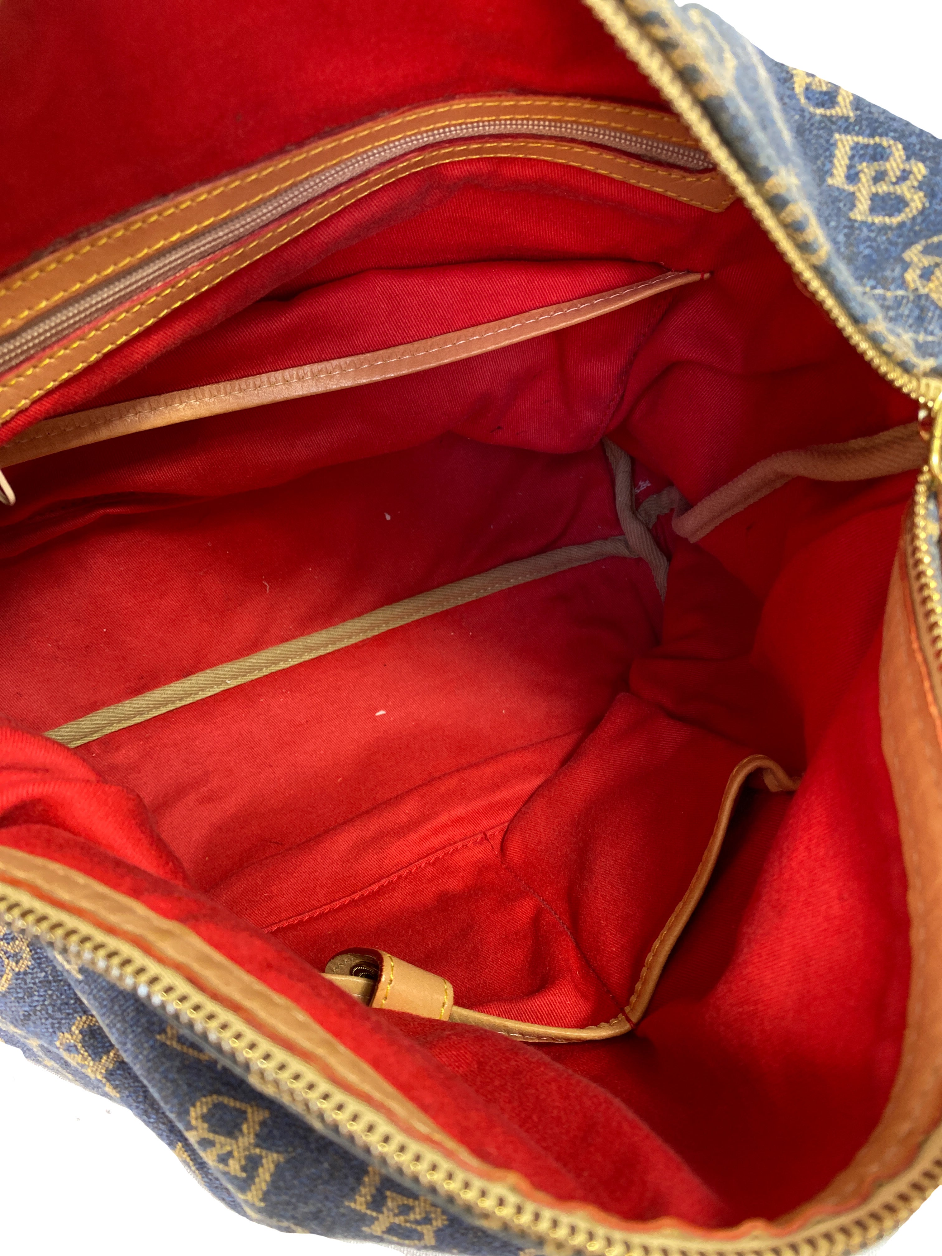 Dooney & Bourke blue denim shoulder bag