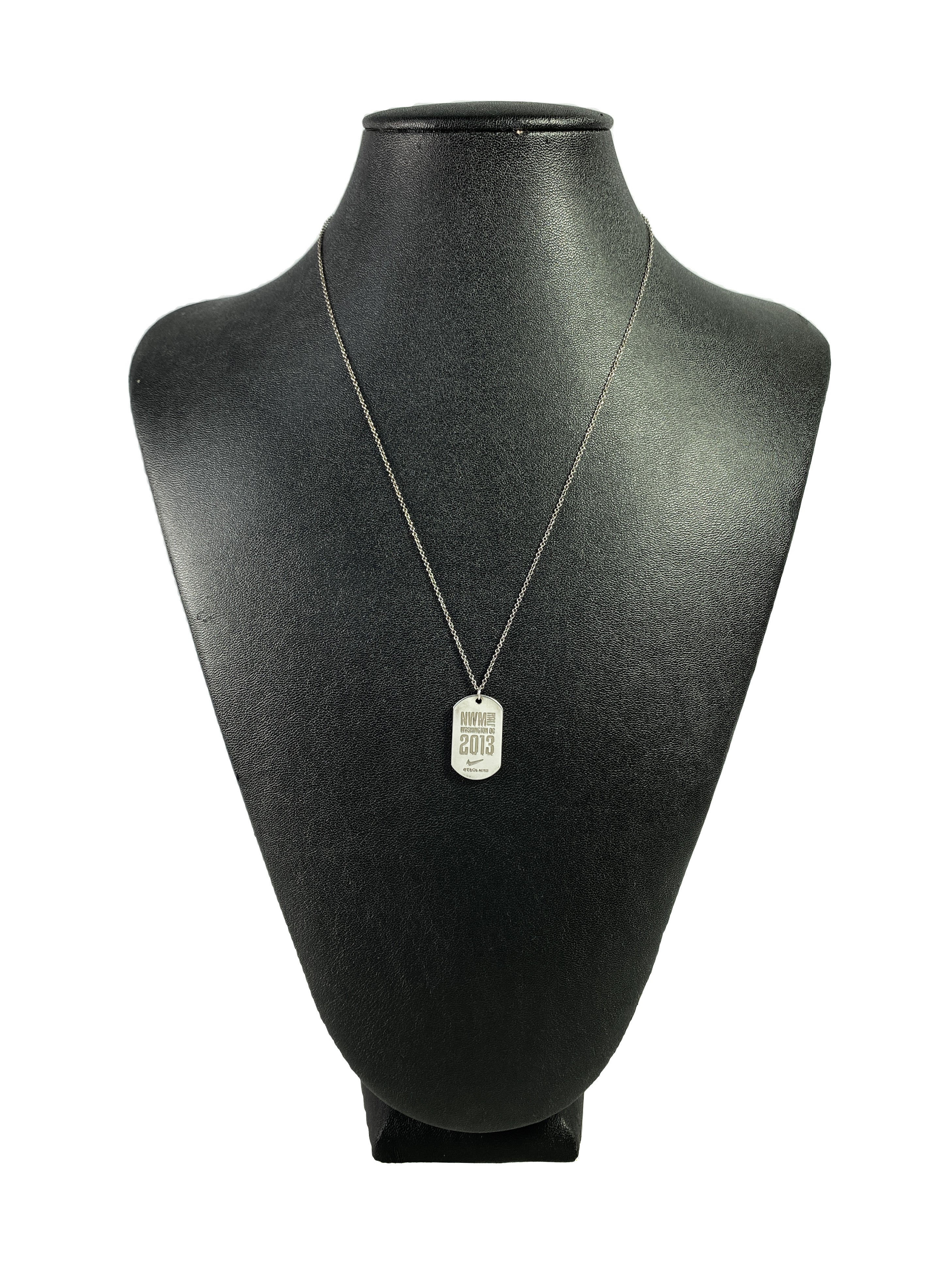 Tiffany & Co Nike DC 2013 marathon necklace
