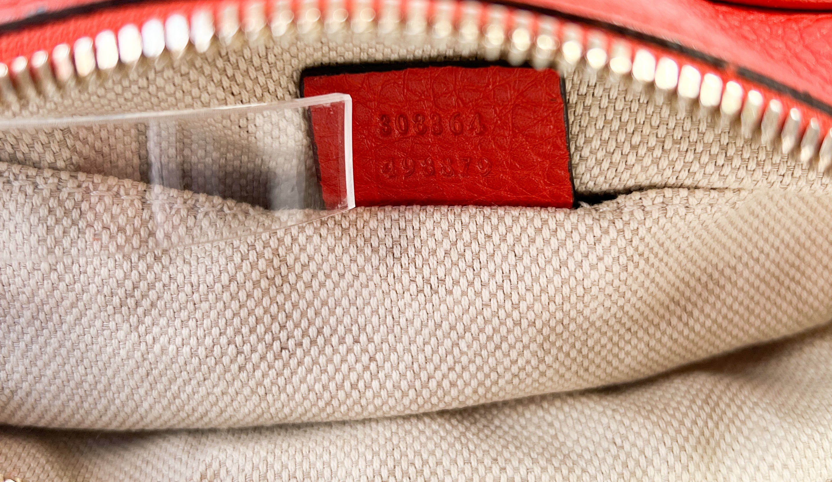 Gucci soho disco orange leather crossbody