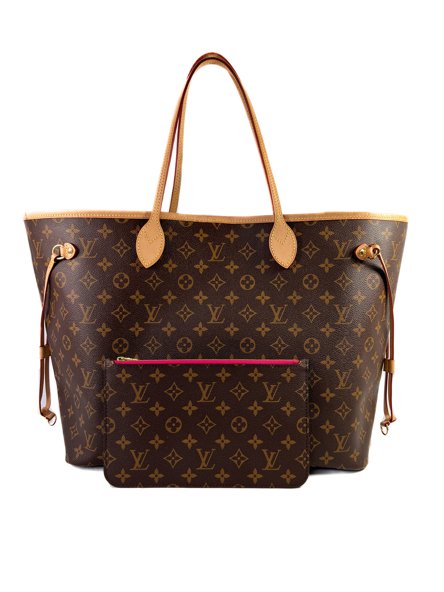 Louis Vuitton Monogram Neverfull GM Peony