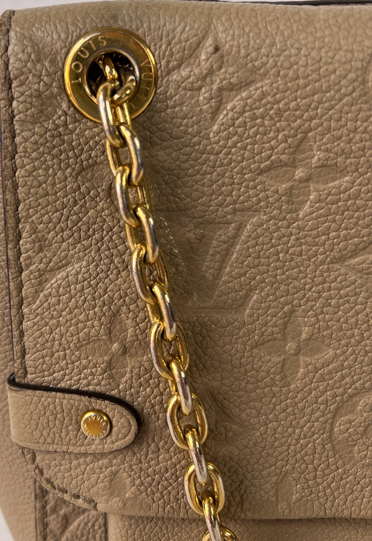 Louis Vuitton Vavin PM Turtledove Monogram Empreinte