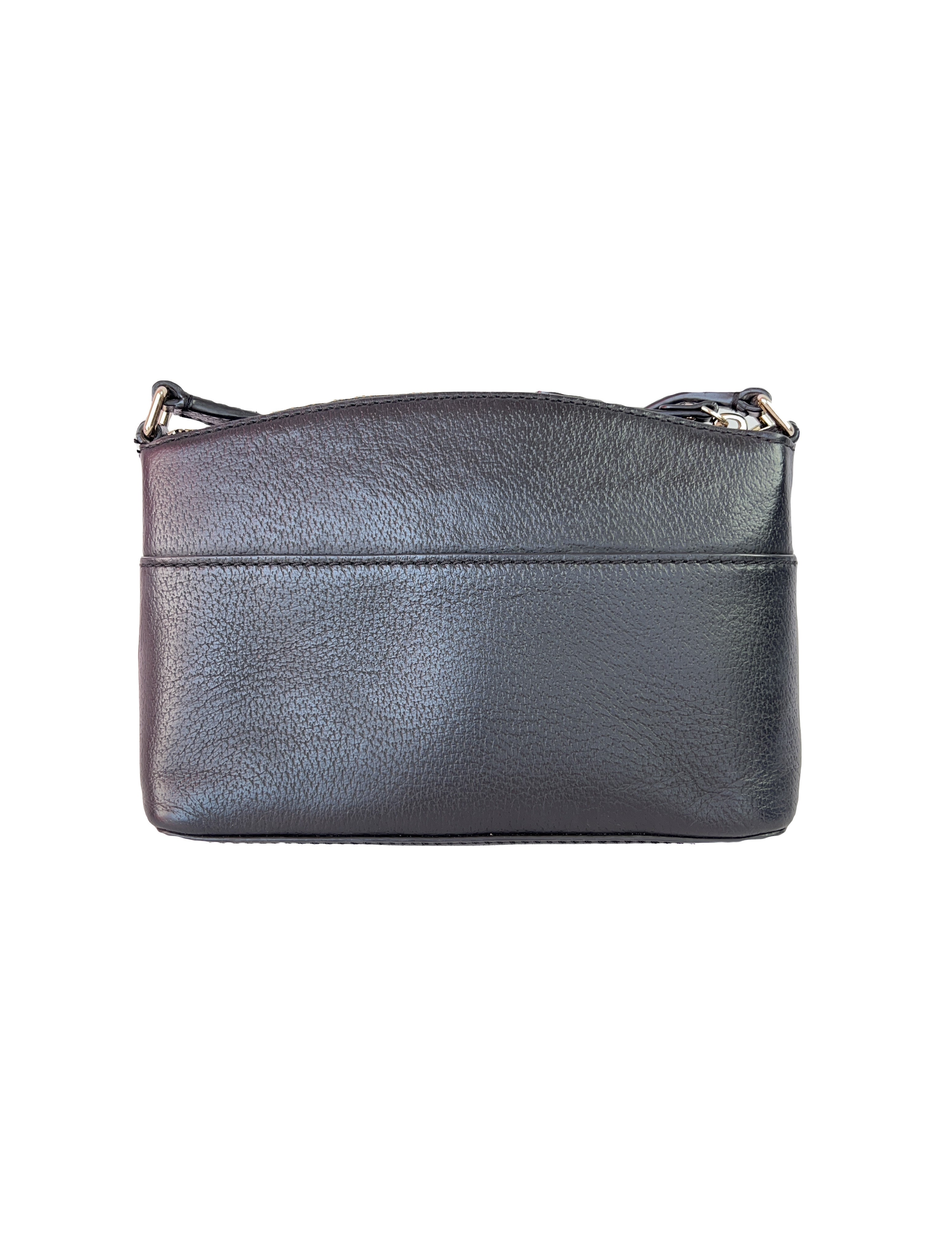 Kate Spade black leather crossbody