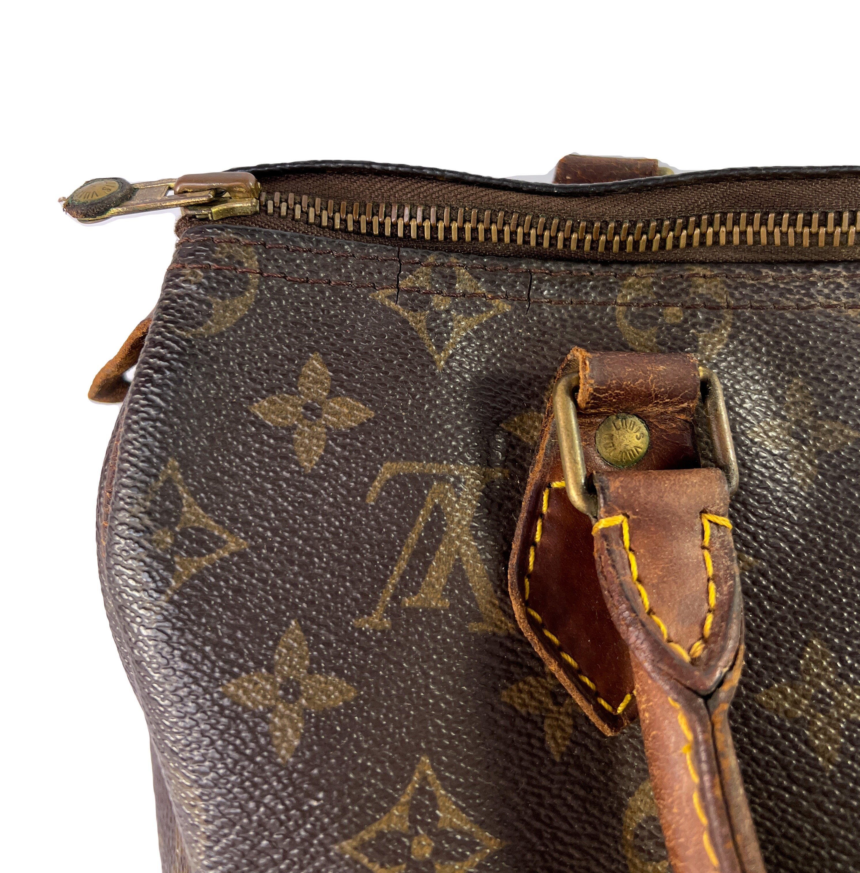 Louis Vuitton monogram speedy 25 vintage 1990