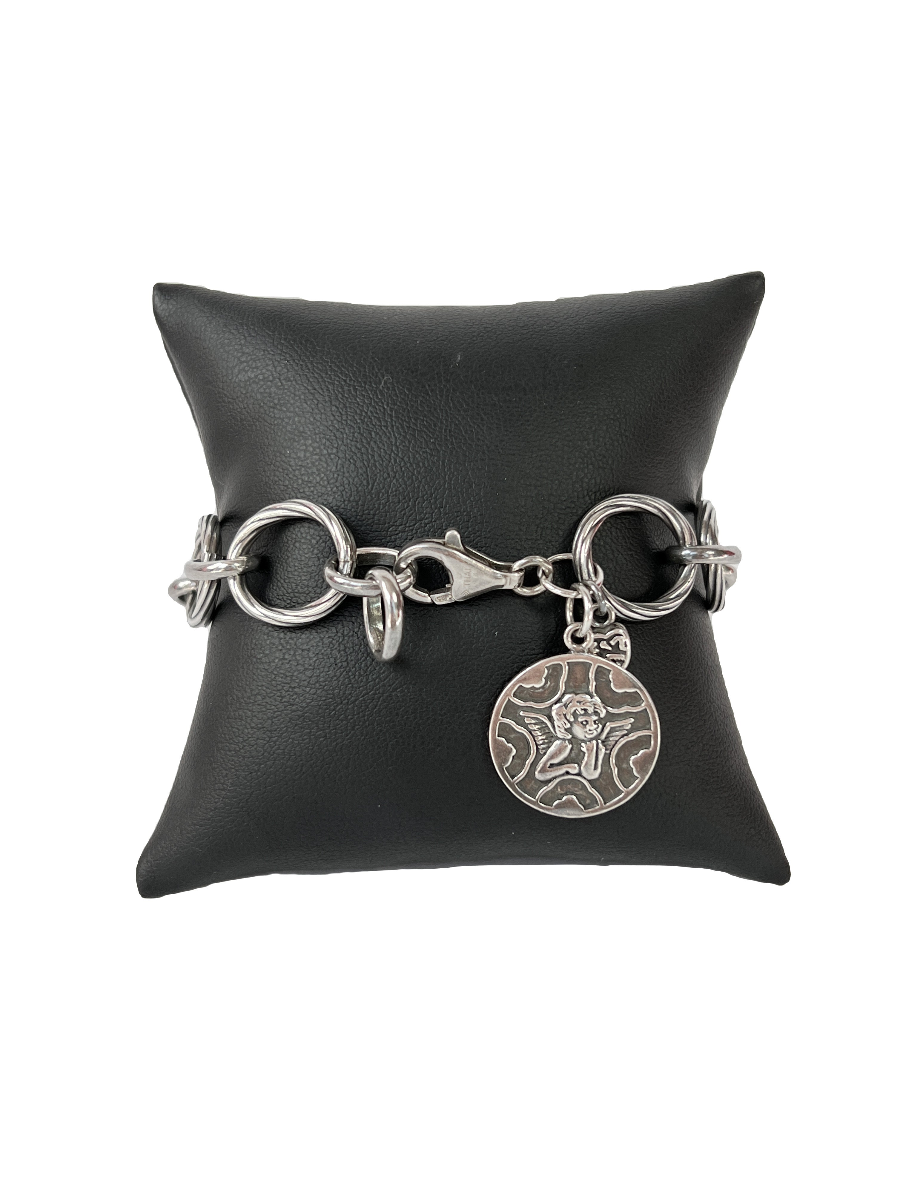 Silpada angel charm B1959 bracelet