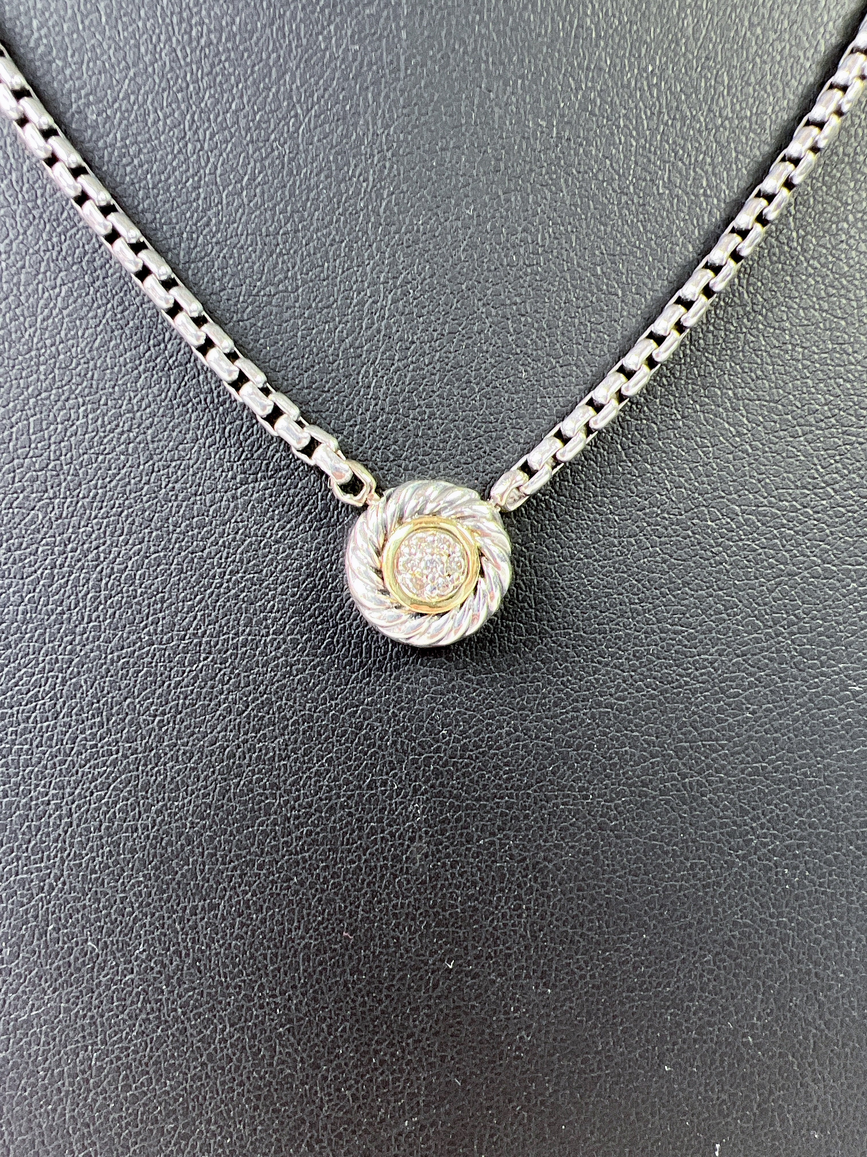 David Yurman small pendant necklace