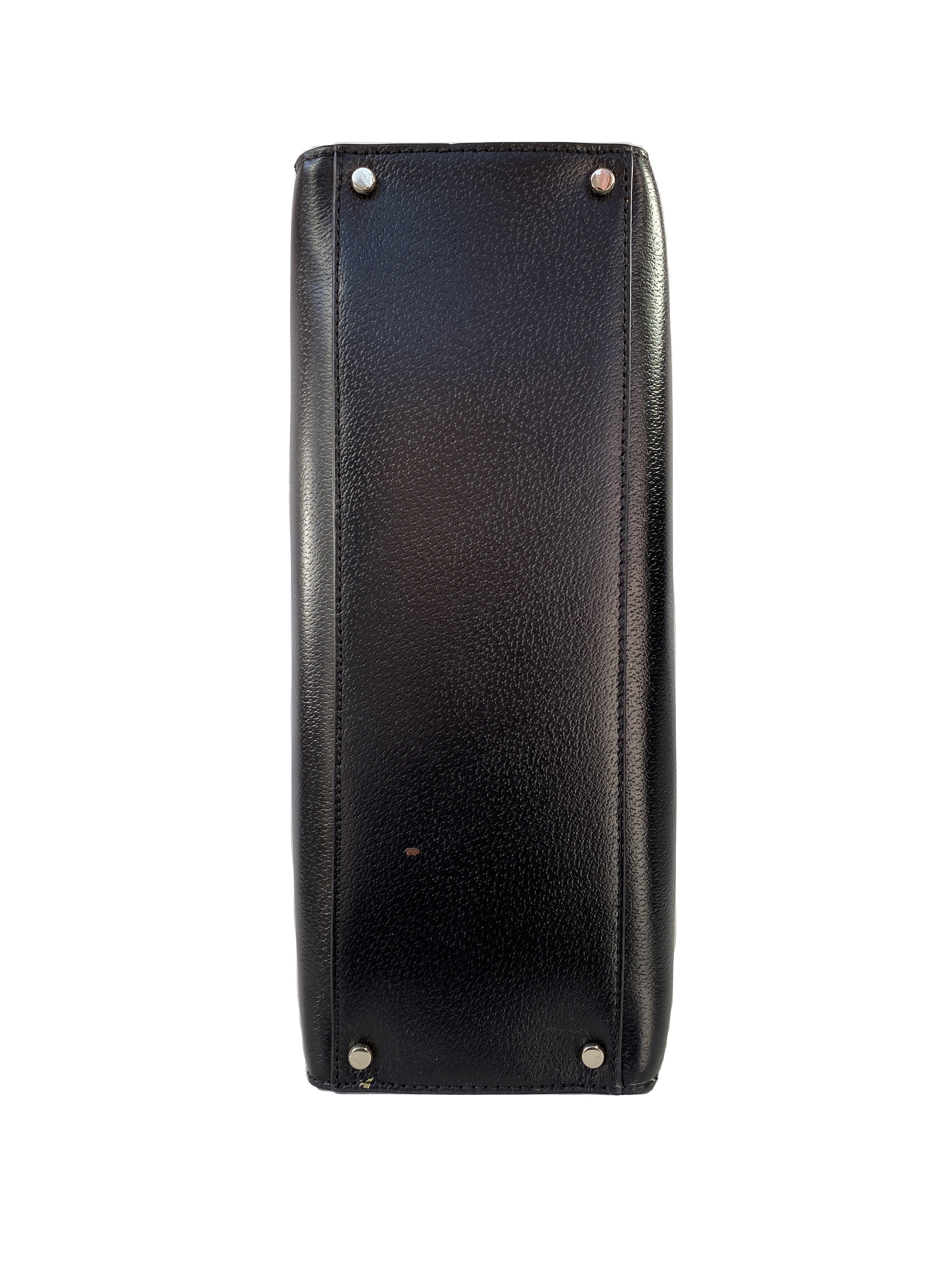 Kate Spade pink and black leather Grove Street tote NWT