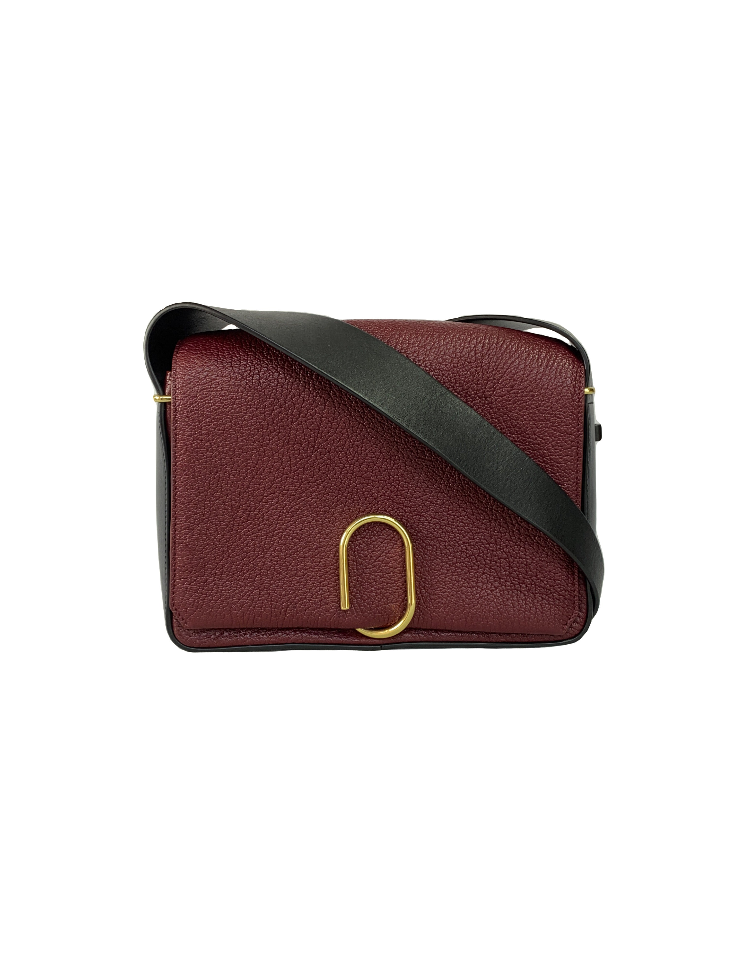 3.1 Phillip Lim burgundy black Alix shoulder bag