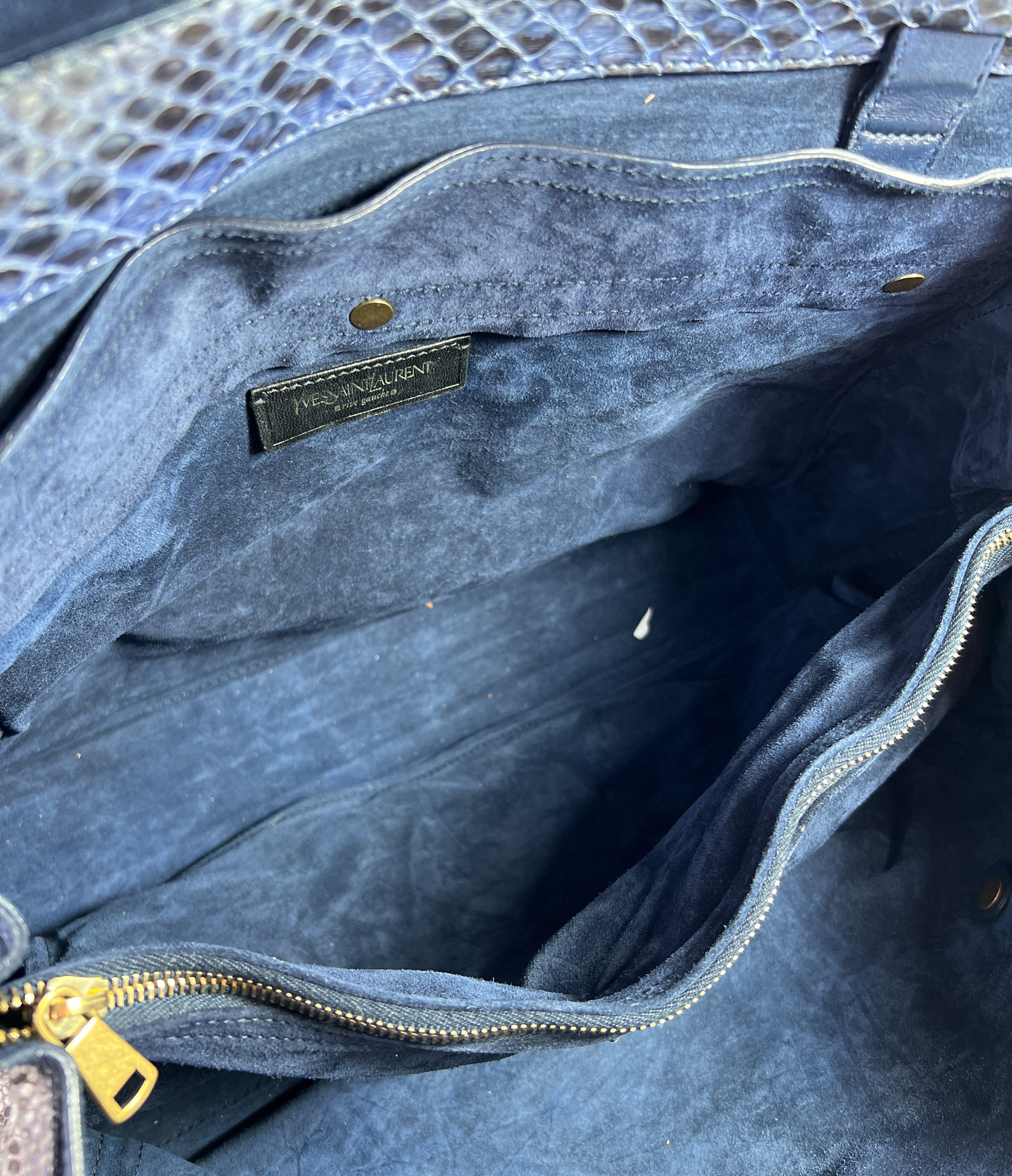 Yves Saint Lauren multi color Muse 2 satchel