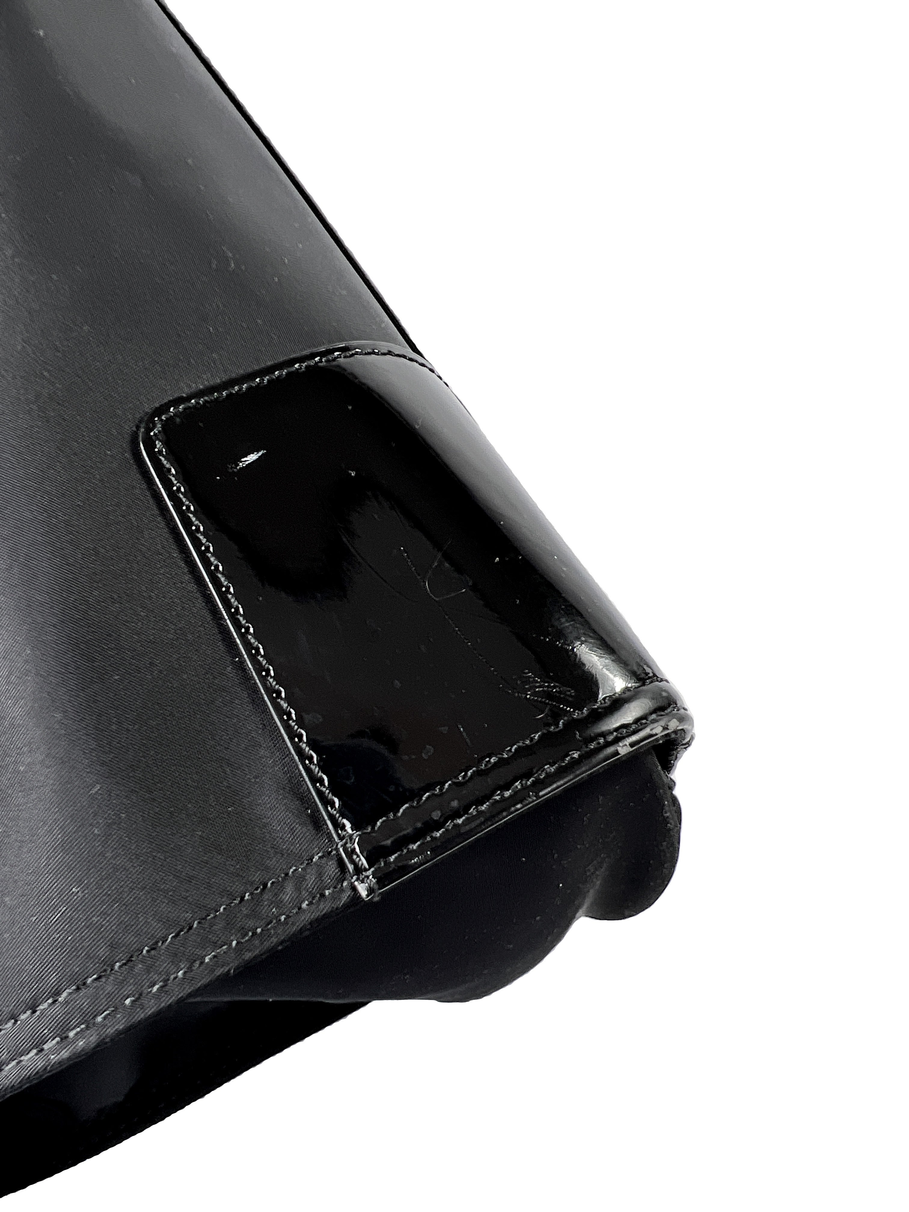 Tory Burch black large Ella tote