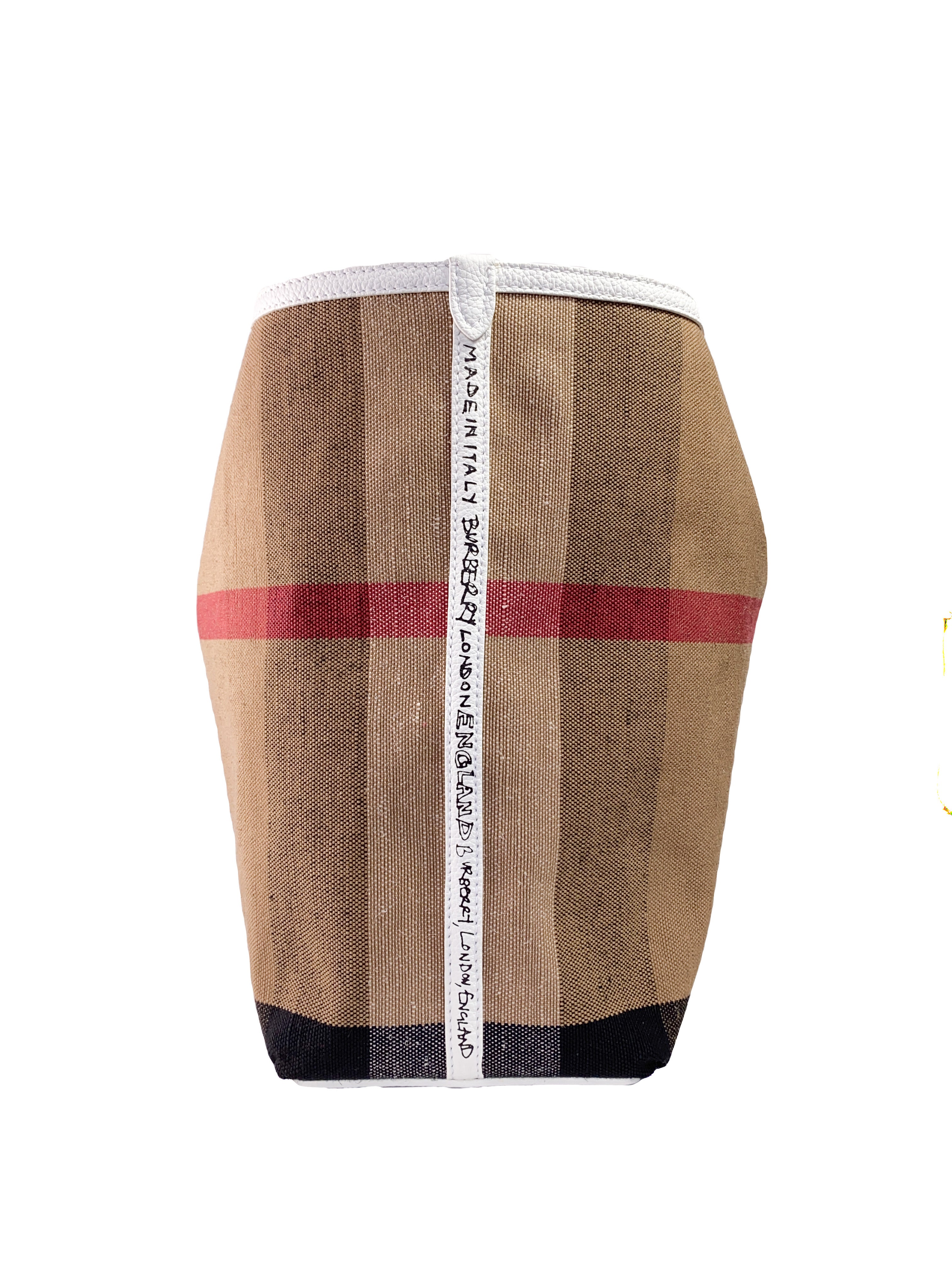 Burberry Union Jack sketchbook Doodle Tote