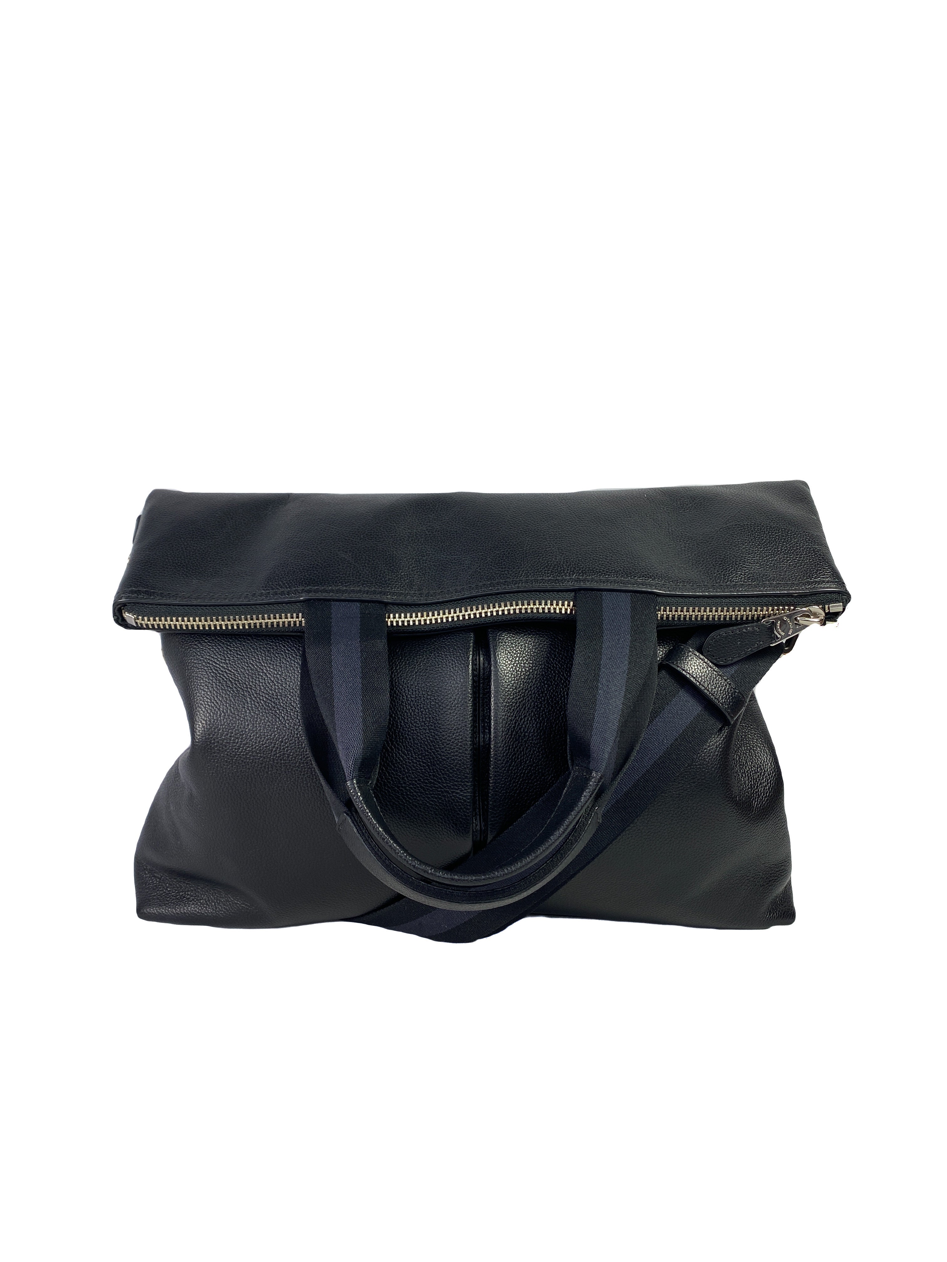 Coach leather Metropolitan Utility black tote