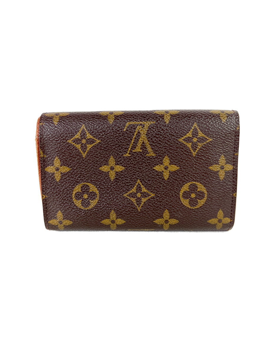 Authentic Louis Vuitton Vintage 1995 Brown LV Monogrammed Long Wallet -  Ruby Lane