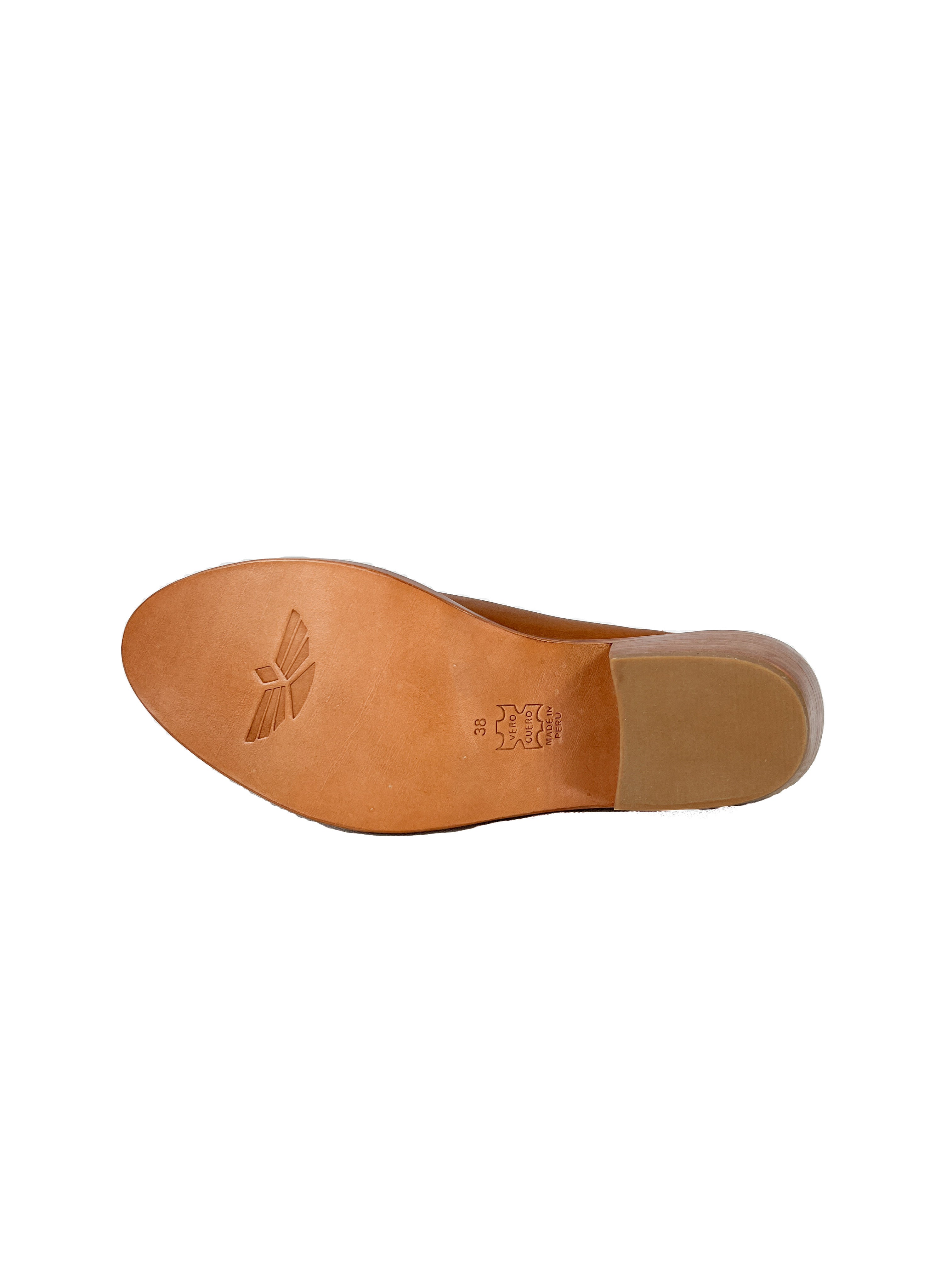 Fortress of Inca Michelle brown mules size 38 NEW