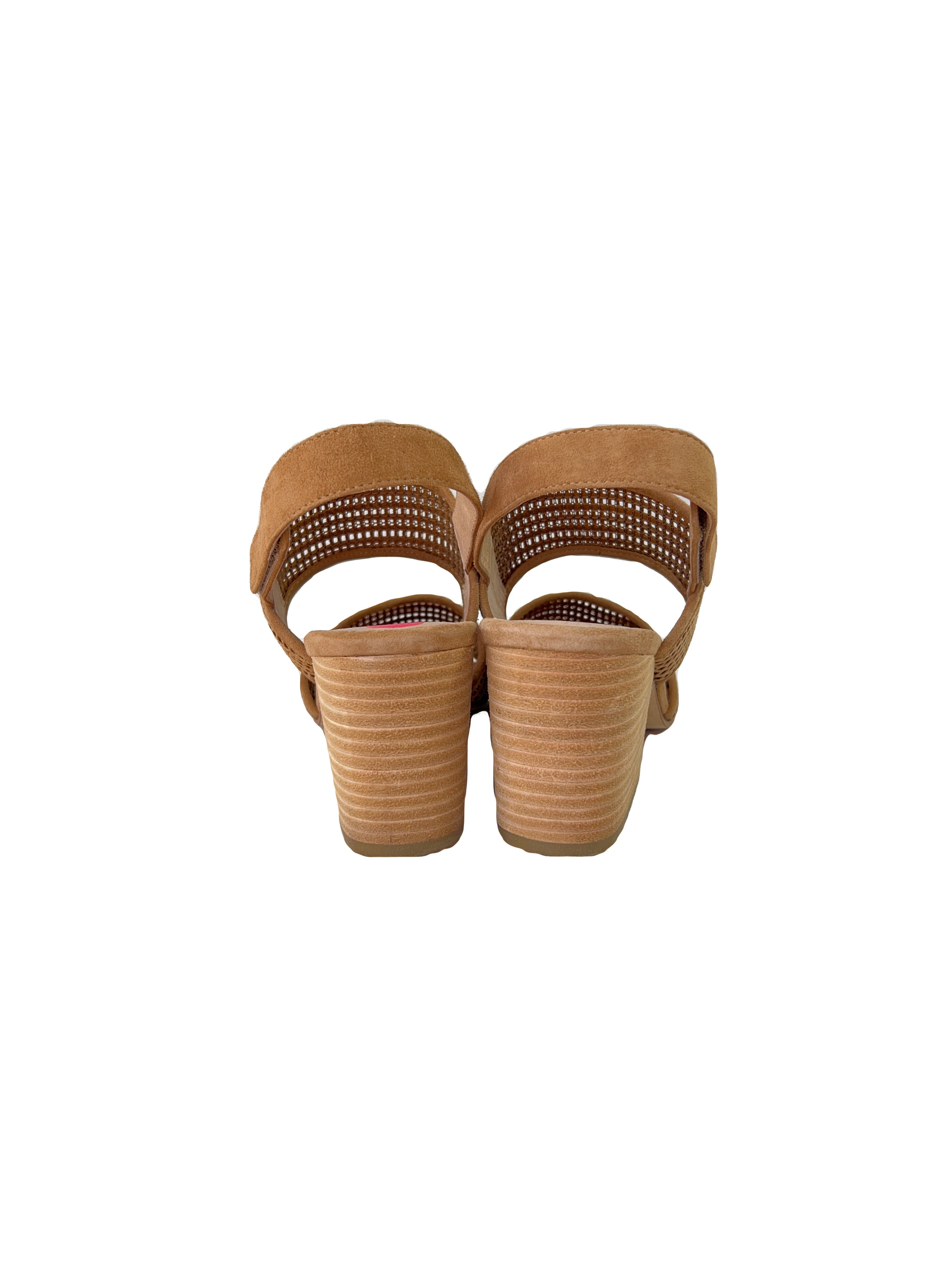 Eileen Fisher Finn brown heeled leather sandals size 9.5 NEW