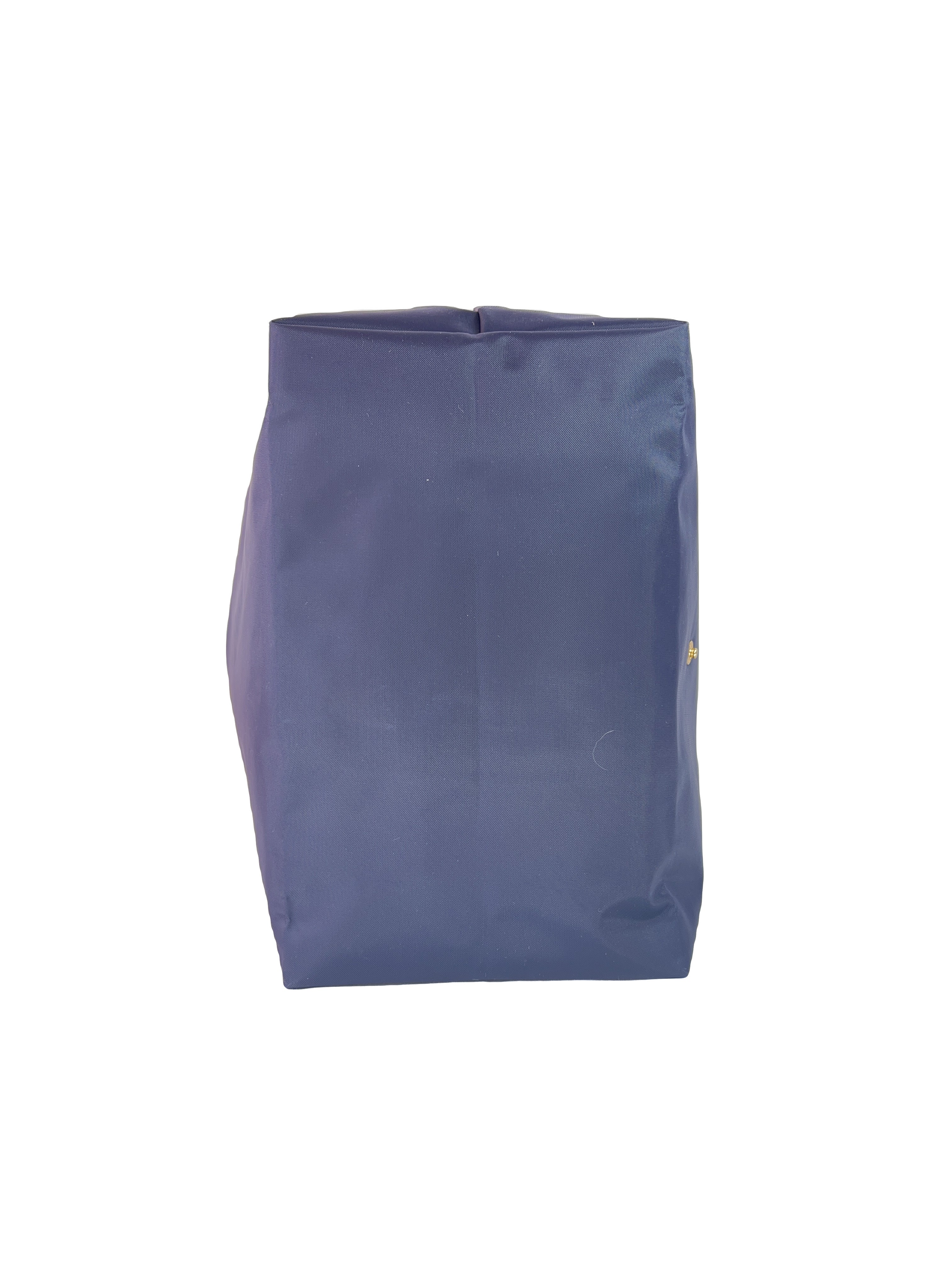 Longchamp navy Le Pliage large nylon tote NEW