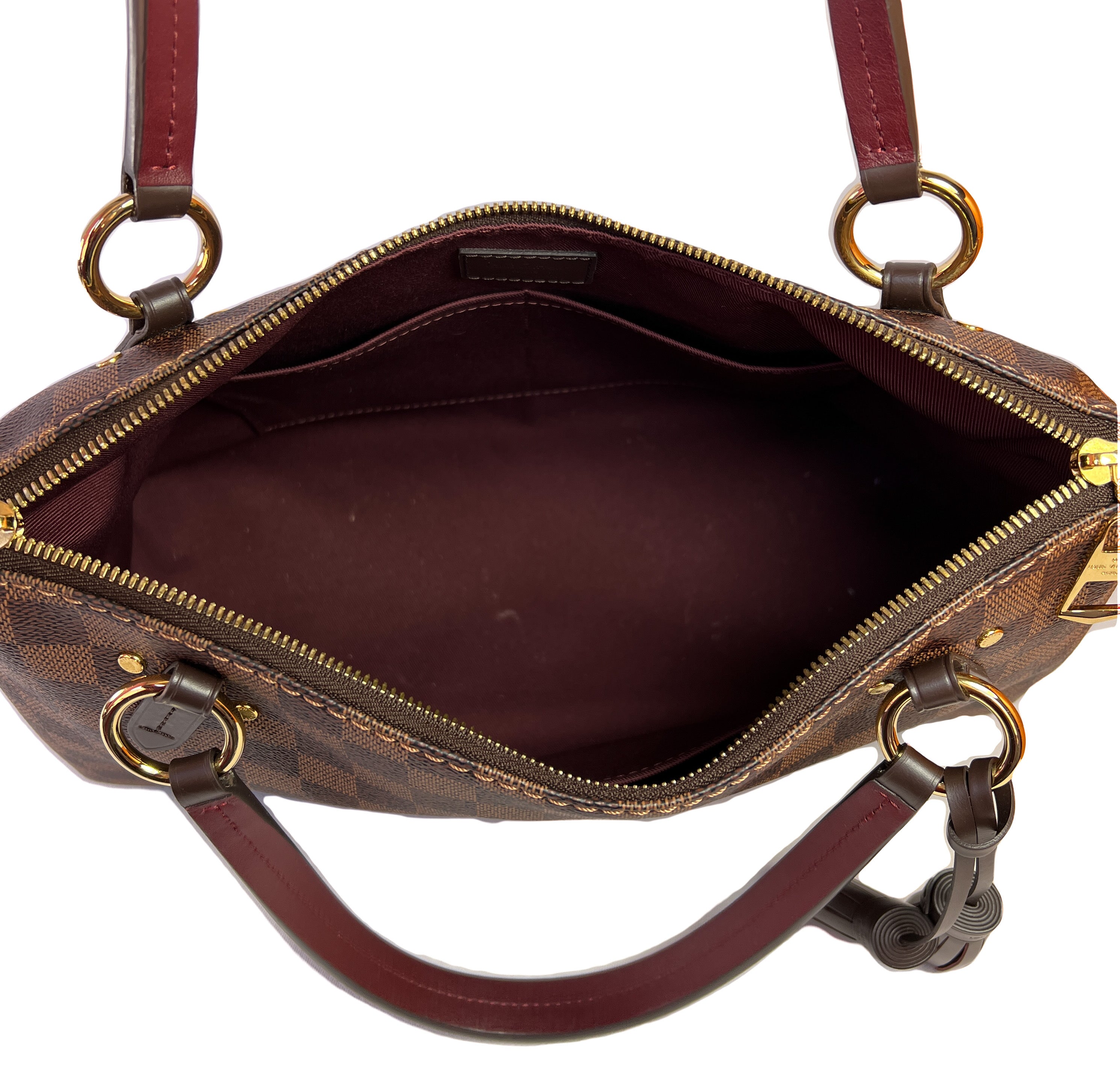 Louis Vuitton lymnington damier ebene satchel