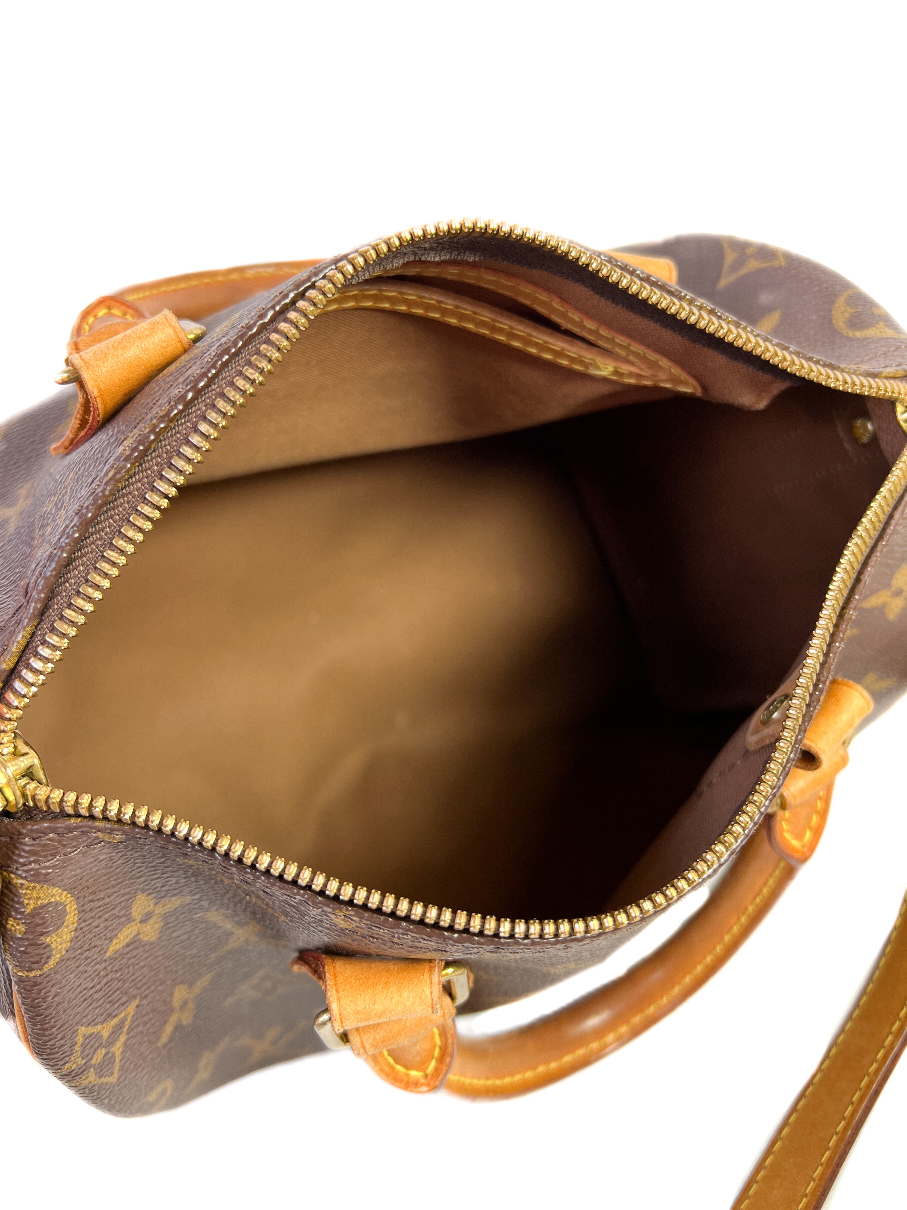 Louis Vuitton monogram speedy bandoulière 25