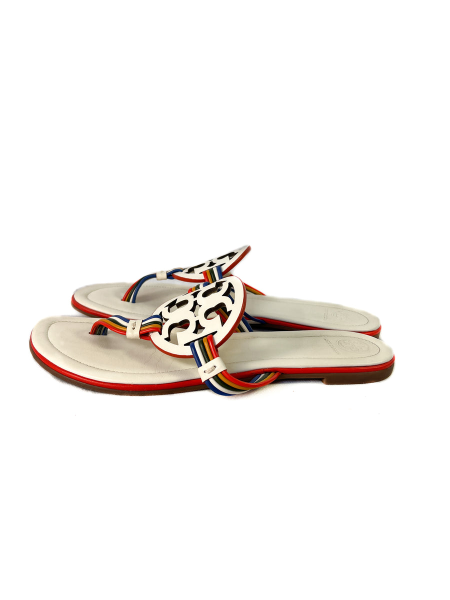 Tory burch discount multicolor miller sandal