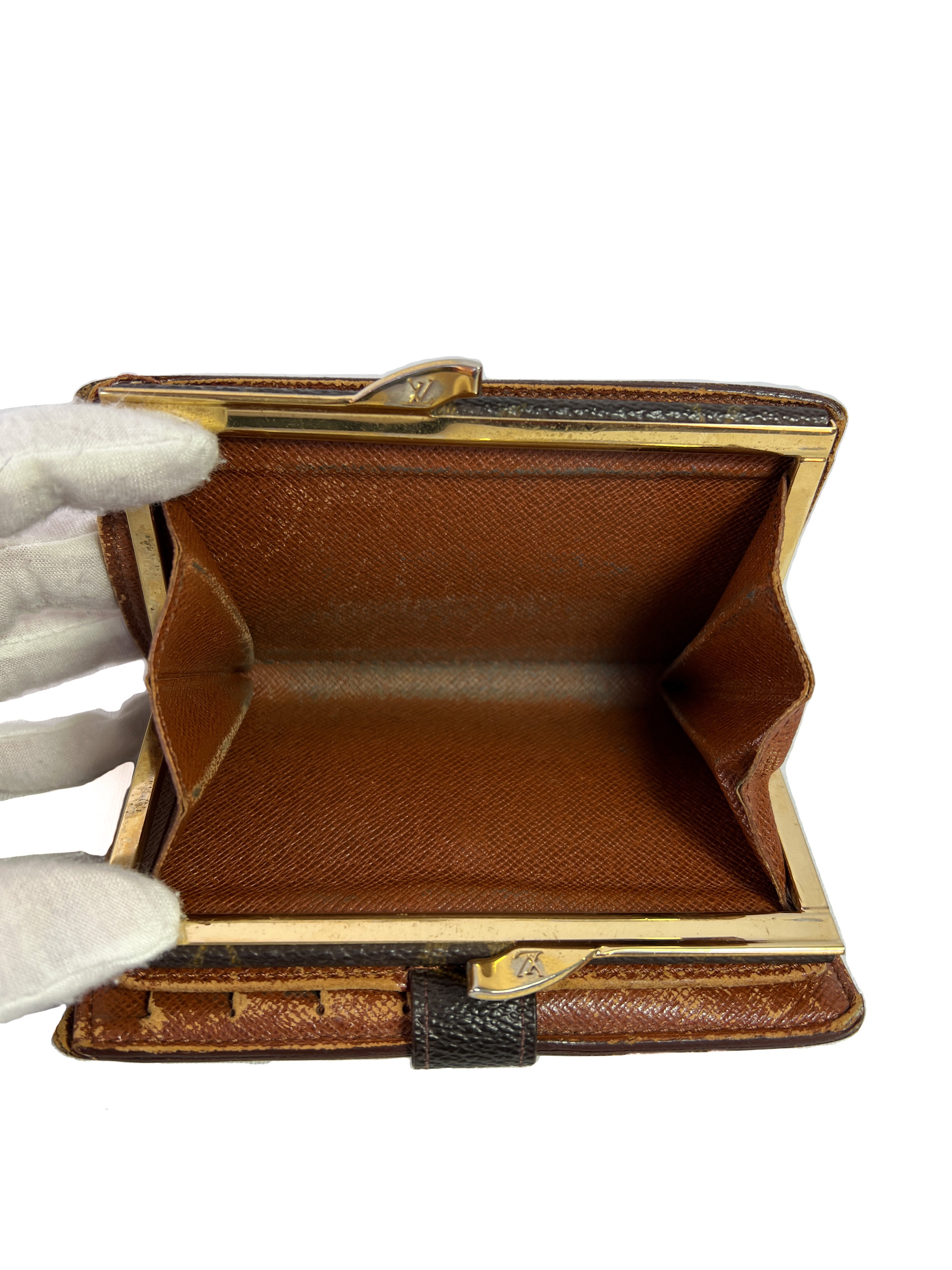 Louis Vuitton monogram vintage French purse wallet